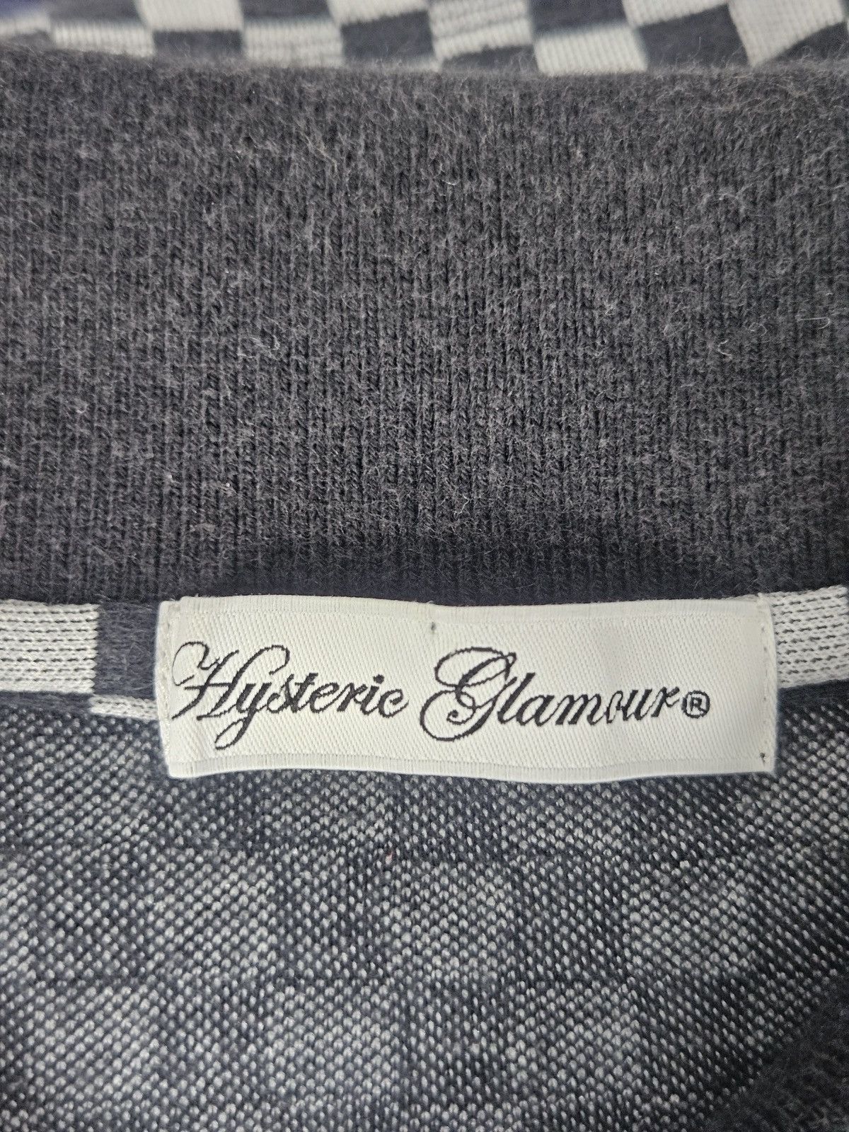Hysteric Glamour Hysteric Glamour checkered polo tank top shirt Size XS / US 0-2 / IT 36-38 - 4 Thumbnail