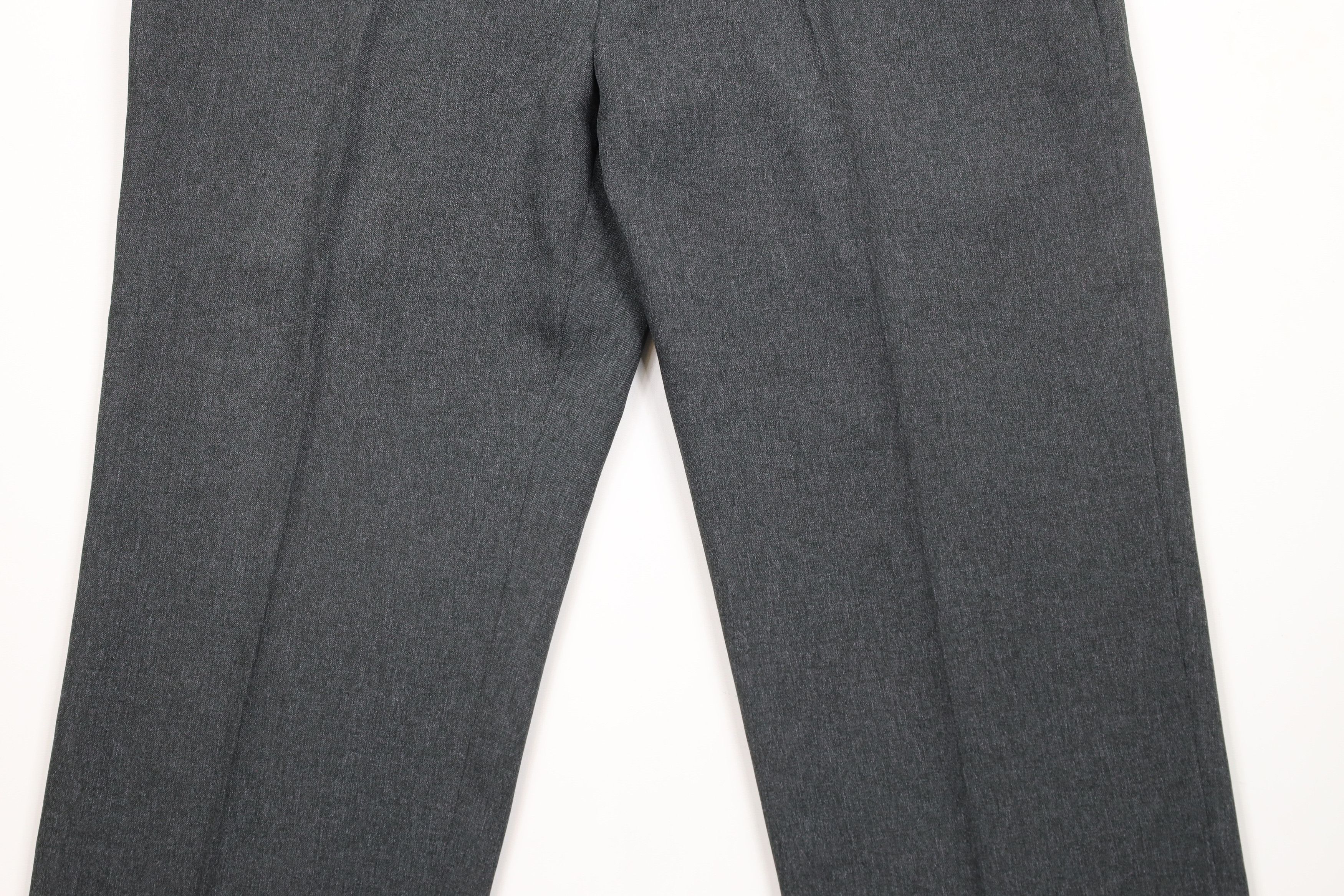 Levi's × Vintage Vintage 90s Levis Knit Wide Leg Chino Pants Trousers Gray Size US 40 / EU 56 - 3 Thumbnail