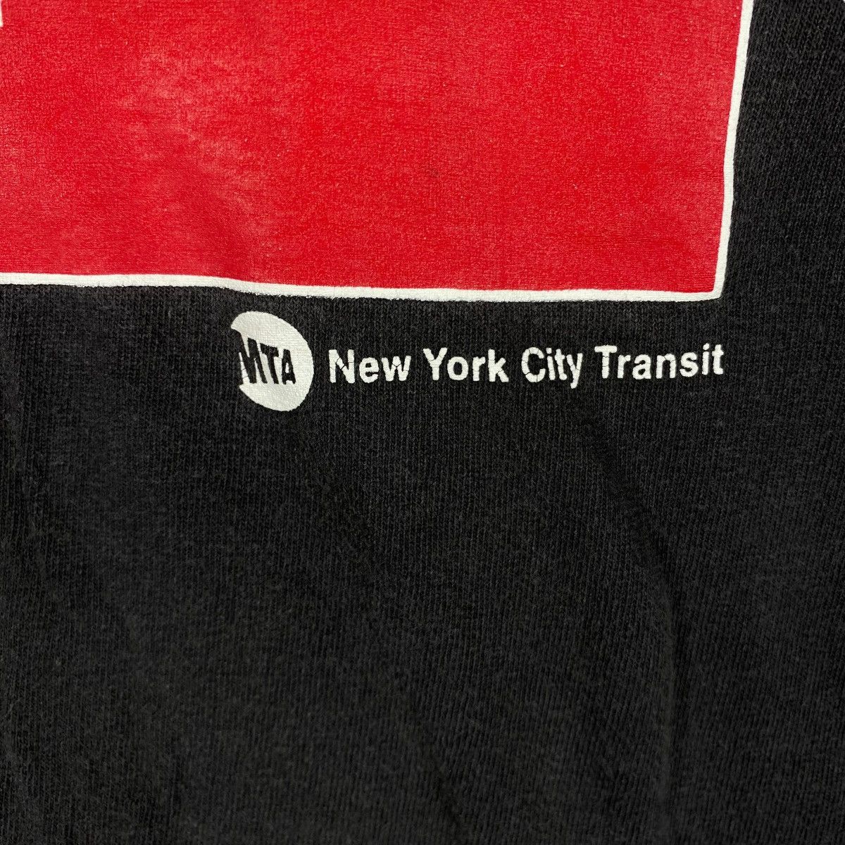 Vintage Vintage NYC SUBWAY LINE New York City Transit Faded Tee Size US M / EU 48-50 / 2 - 3 Thumbnail