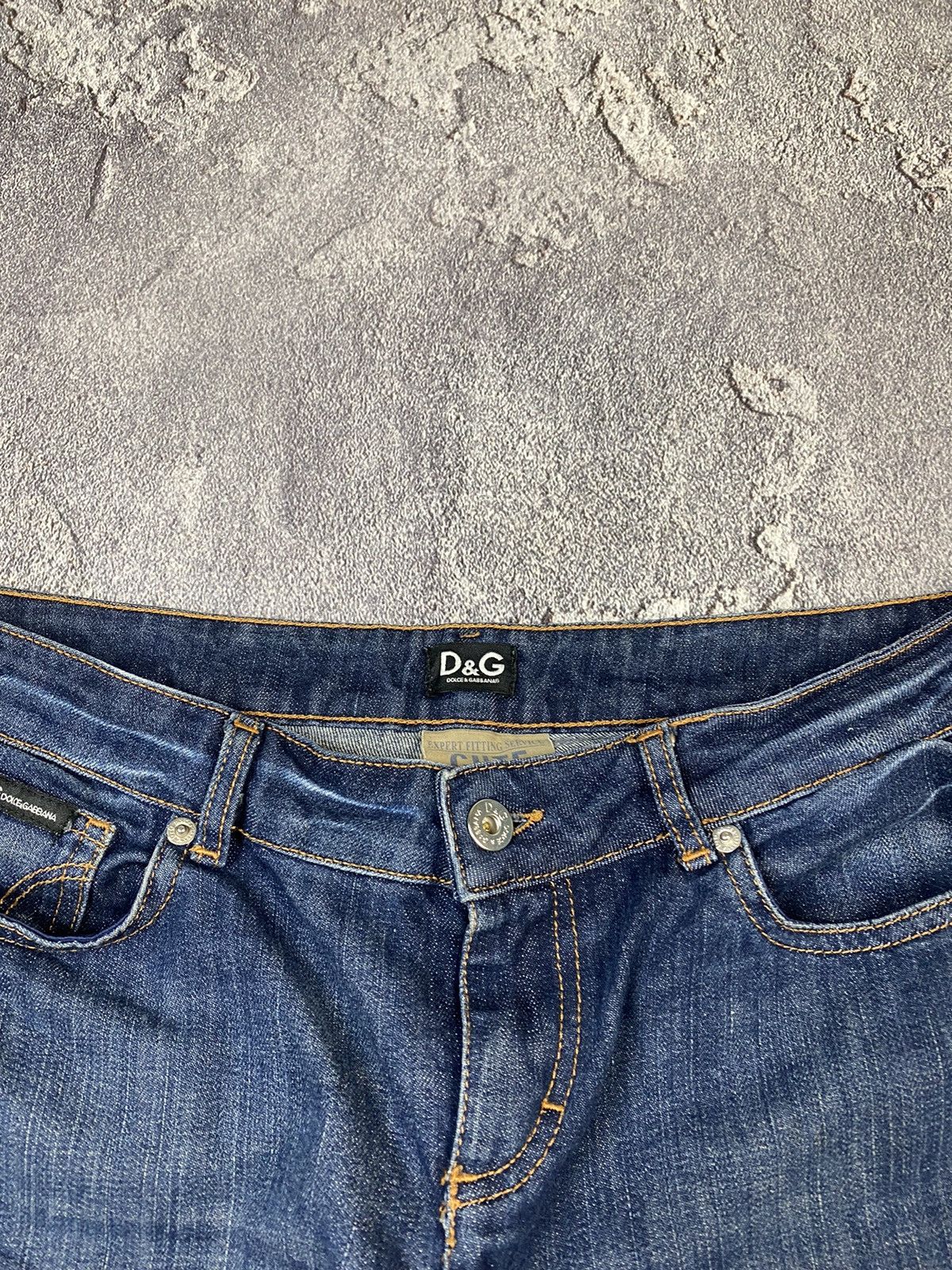 Dolce & Gabbana Luxury Dolce & Gabbana Skinny Blue Washed Jeans Size 29" - 8 Thumbnail