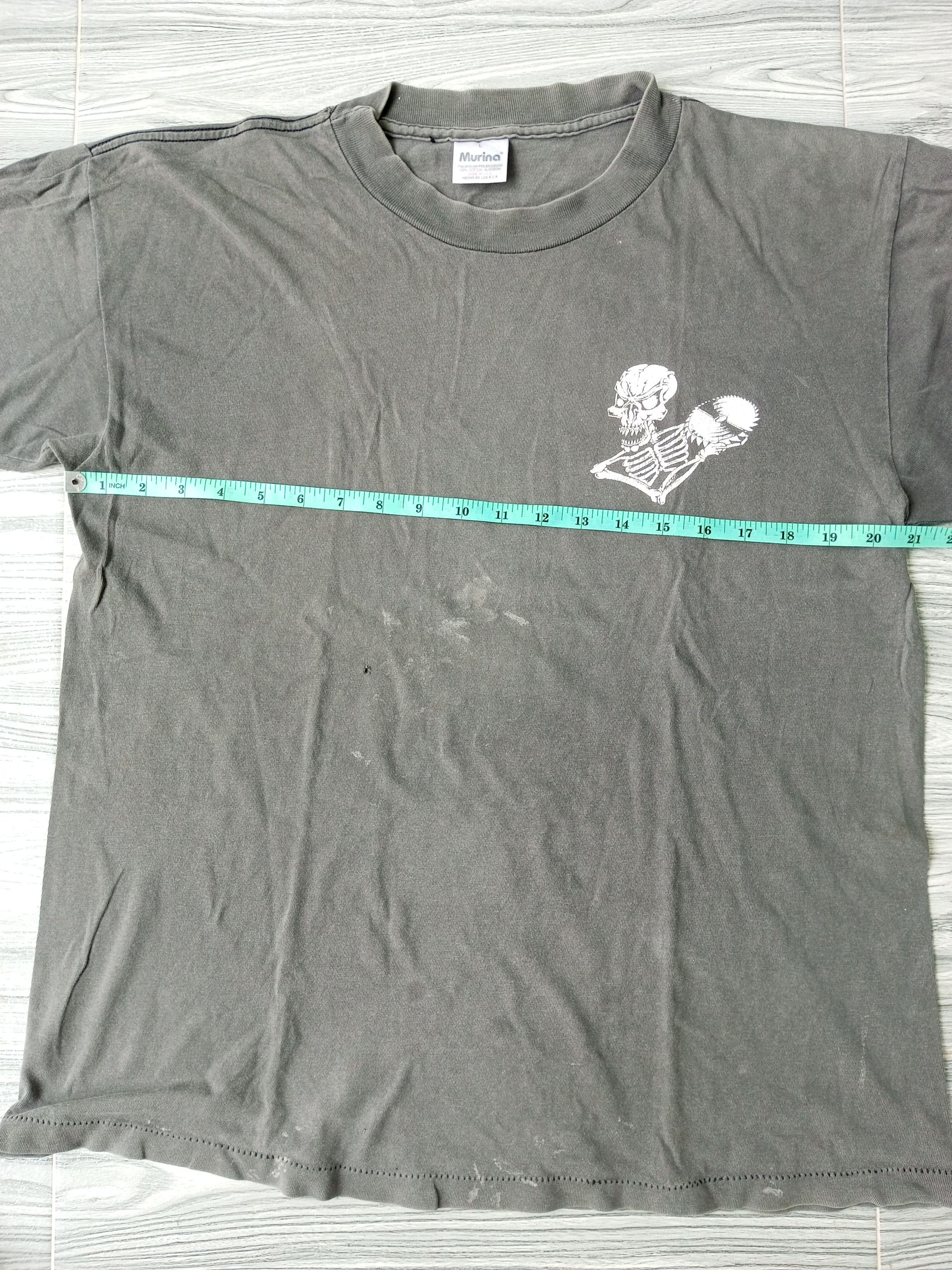 Vintage Faded Single Stitch 90’s Murina Frizbee Golf Rips T-Shirt Size US L / EU 52-54 / 3 - 12 Thumbnail