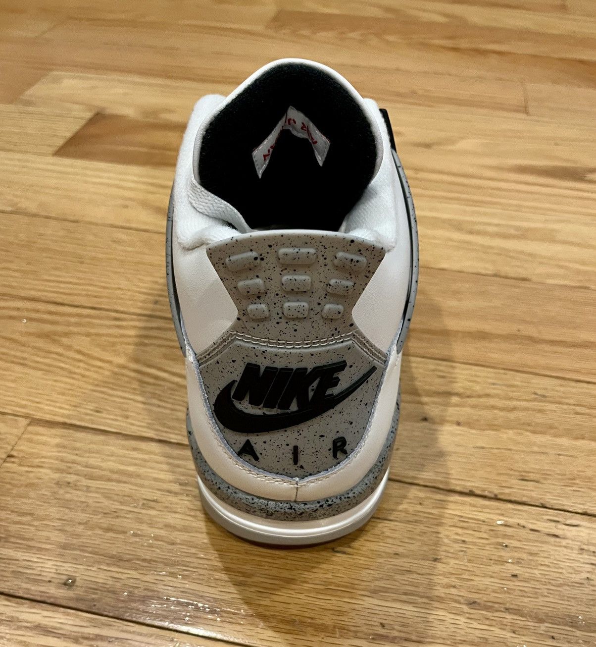 Jordan Brand × Nike Brand New-Nike Air Jordan 4 Retro White Cement 2025 Size US 11 / EU 44 - 9 Thumbnail