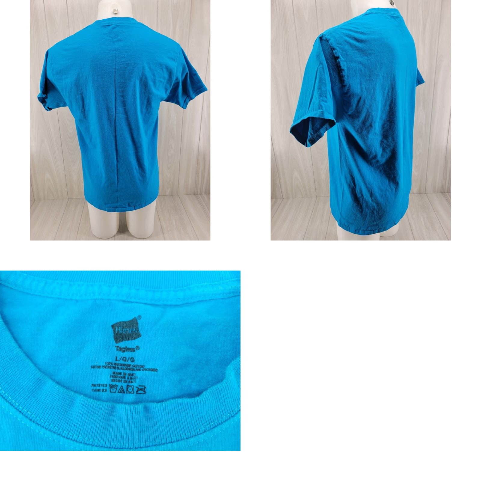 Hanes Hanes Pelican's By The Sea Bahama Island Shirt Blue L Mens T-Shirt Short Sleeve Vintage No Size US L / EU 52-54 / 3 - 8 Thumbnail