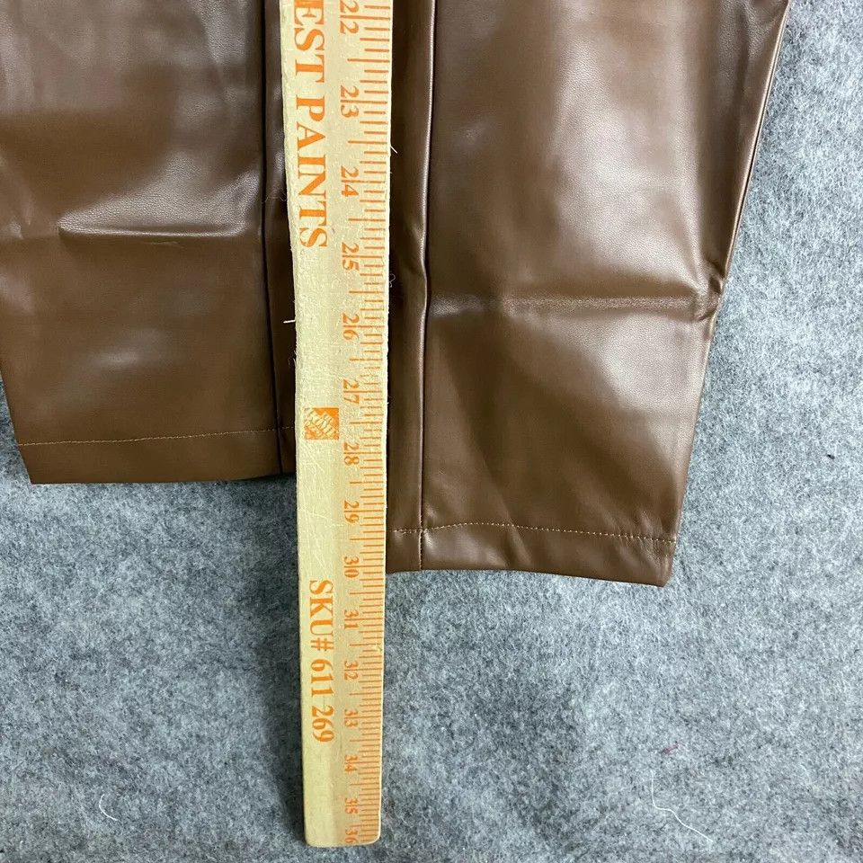 Other Koandaily Leather Pants Small Women's NWT Pull On Stretch S Size 28" / US 6 / IT 42 - 5 Thumbnail