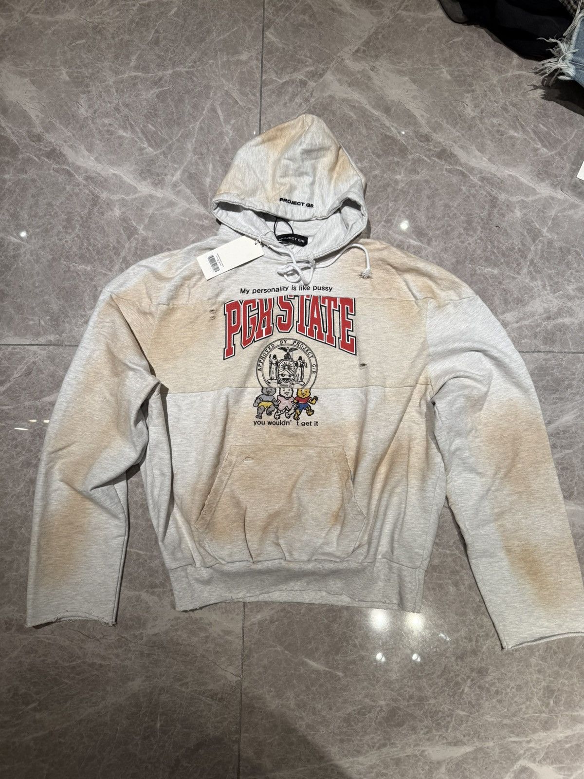 PROJECT G/R PROJECT G/R REWORKED SPORT HOODIE