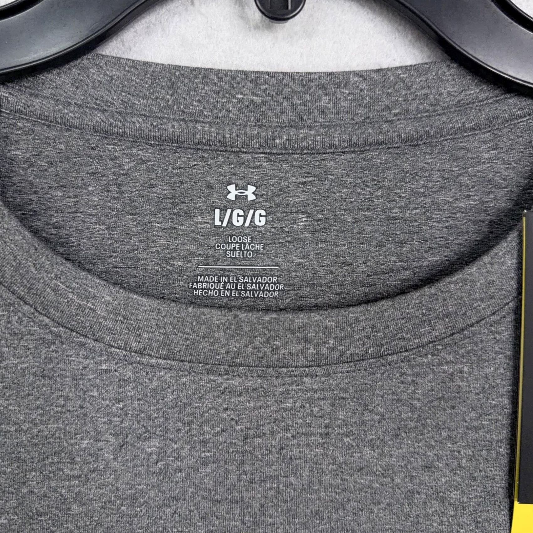Under Armour Under Armour Shirt Mens Large Gray Denver Athl Club UPF 50 Long Sleeve Sun Shirt Mens Large Gray Athletic UV Protection Gym & Training Women? Size US L / EU 52-54 / 3 - 3 Thumbnail