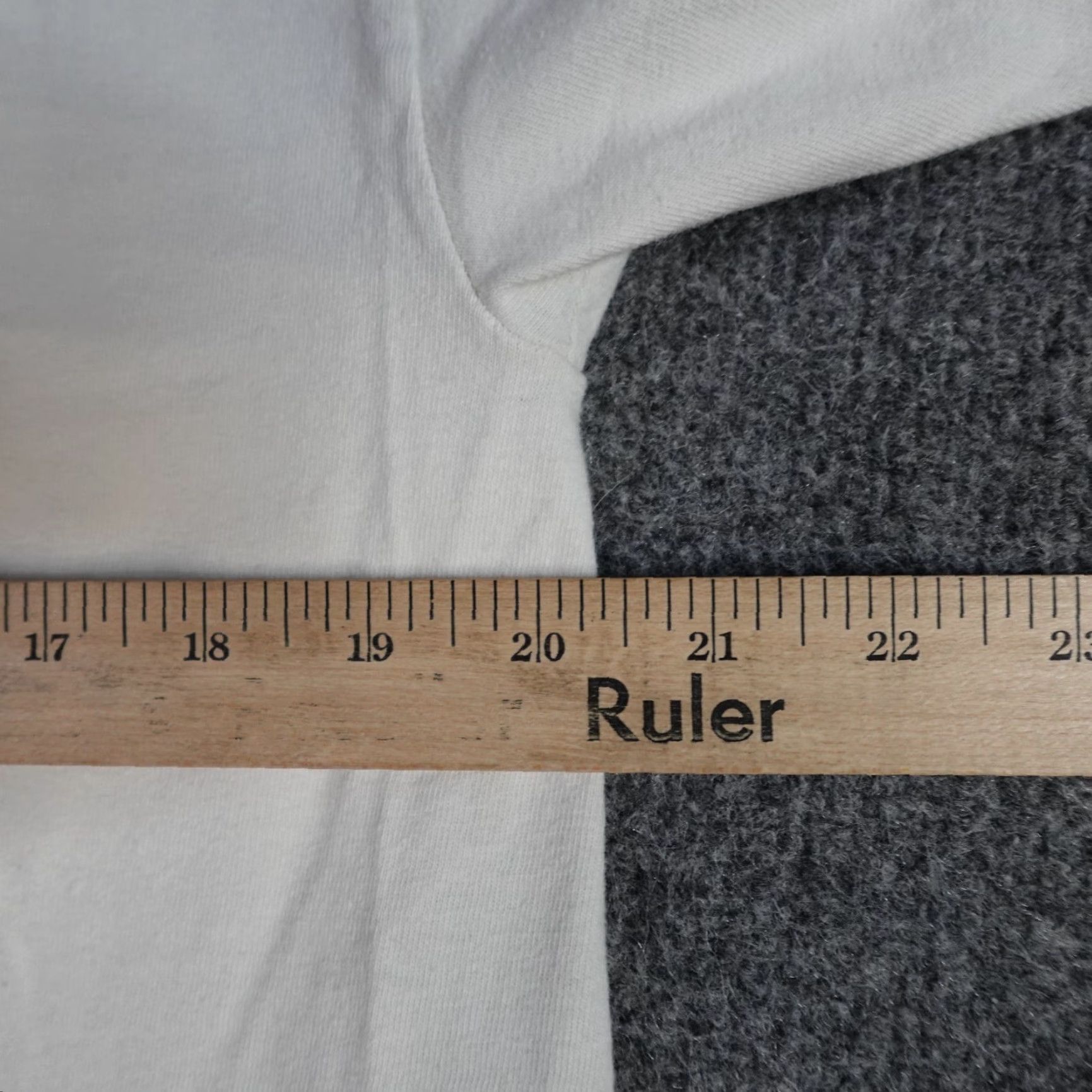 Vintage VINTAGE American Vintage NCI T-Shirt Short Sleeve Crew Neck White USA Made 1997 1990s Men M Size US M / EU 48-50 / 2 - 6 Thumbnail