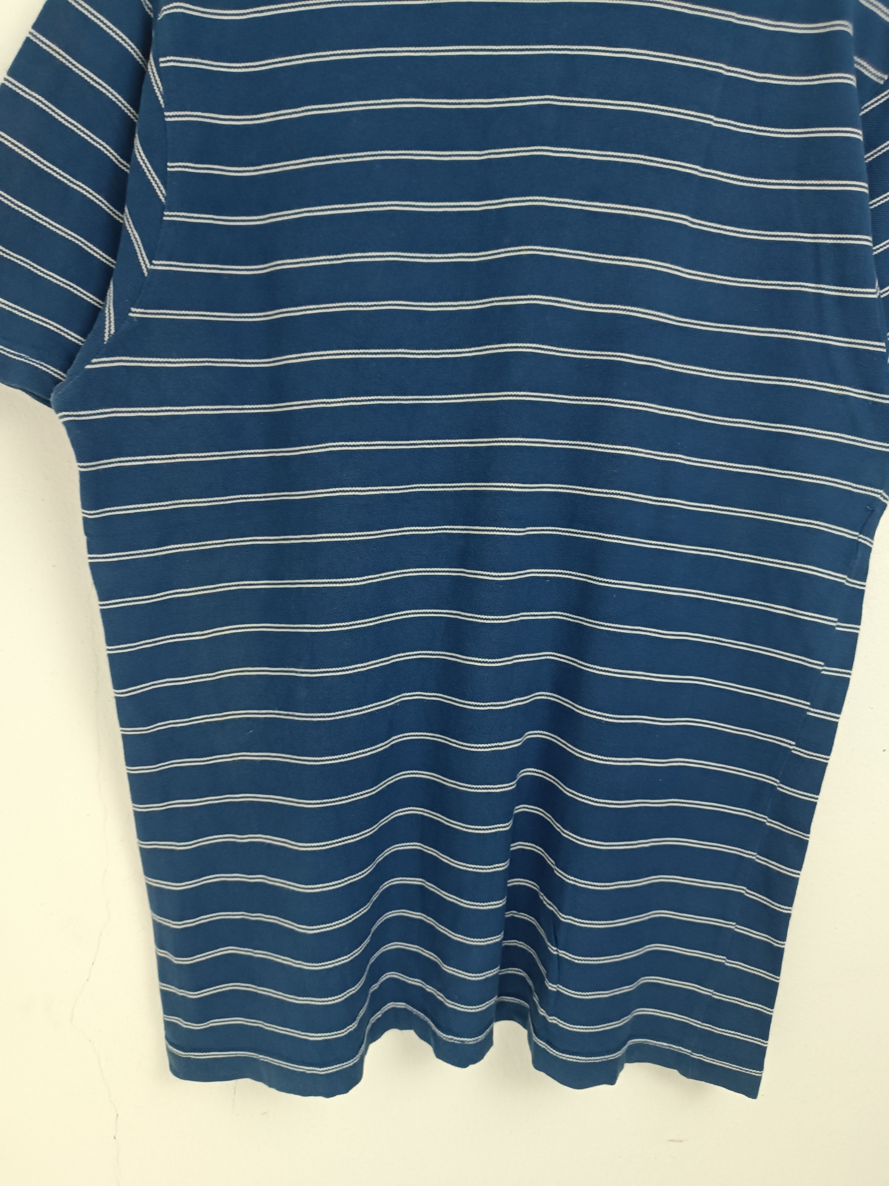 Tommy Hilfiger VINTAGE TOMMY HILFIGER STRIPE POLOS VERY RARE BLUE Size US M / EU 48-50 / 2 - 14 Thumbnail