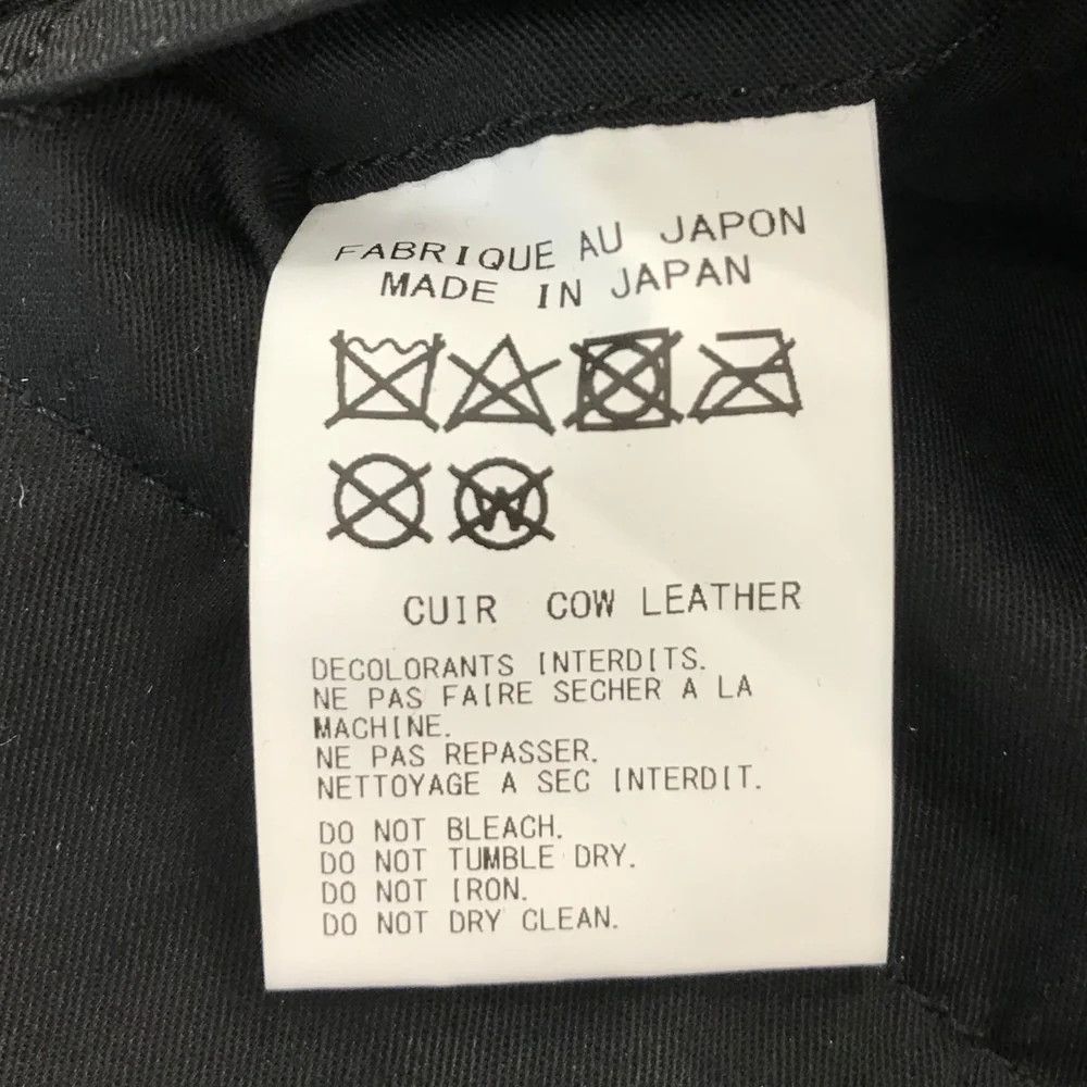 Yohji Yamamoto YOHJI YAMAMOTO “Signature tote(L)” leather tote bag Size ONE SIZE - 6 Thumbnail
