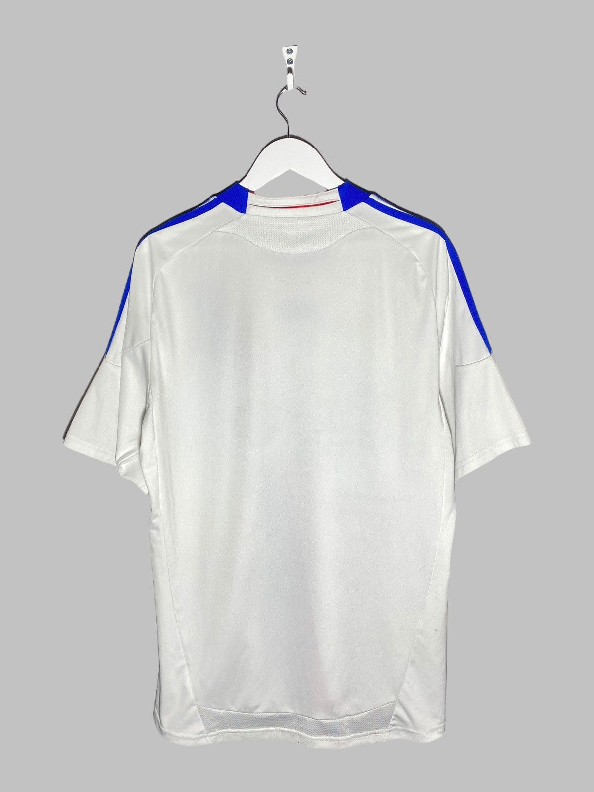 Adidas Adidas Olympique Lyonnais 2010/11 Home Football Shirt Size US L / EU 52-54 / 3 - 2 Thumbnail