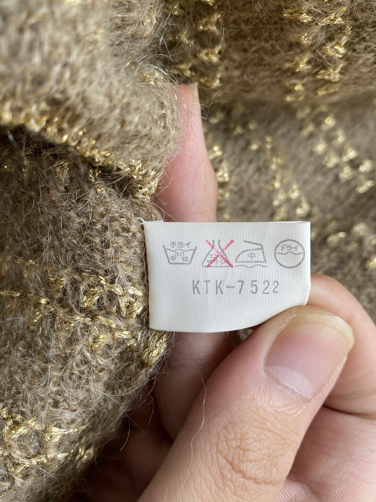 Kansai Yamamoto Kansai Vintage Shawl-Collar Cardigan Size US M / EU 48-50 / 2 - 6 Thumbnail