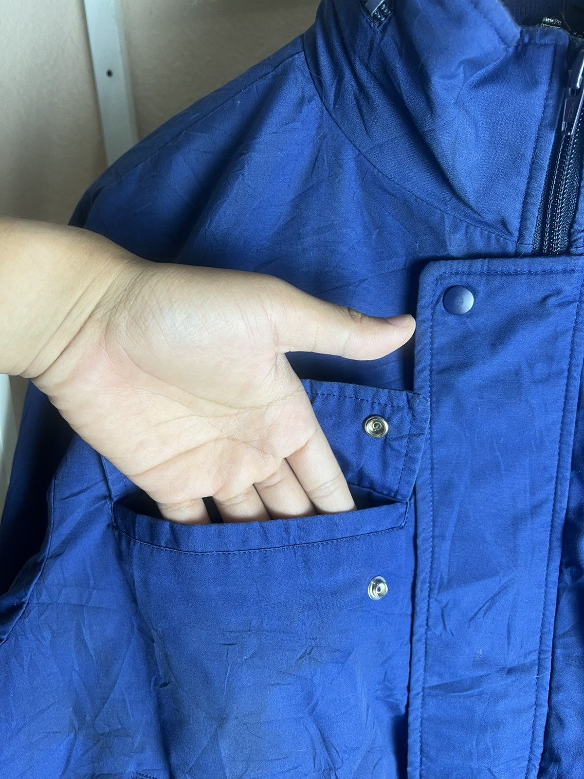 Vintage Vintage Nissan Workwear Jacket Stain Size US L / EU 52-54 / 3 - 4 Thumbnail