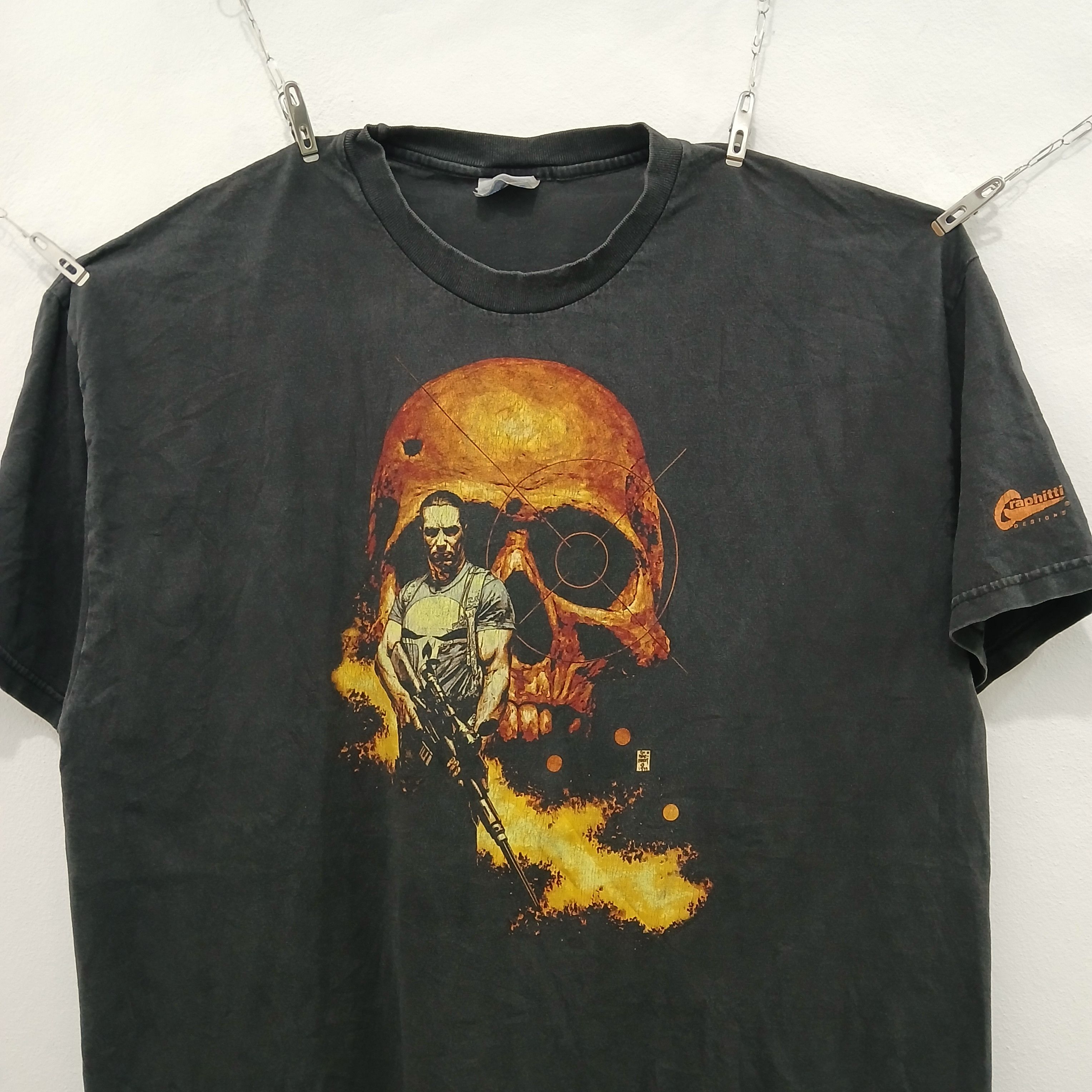 Marvel Comics THE PUNISHER Marvel Comics Vintage Tee 2001 Size US XL / EU 56 / 4 - 1 Thumbnail