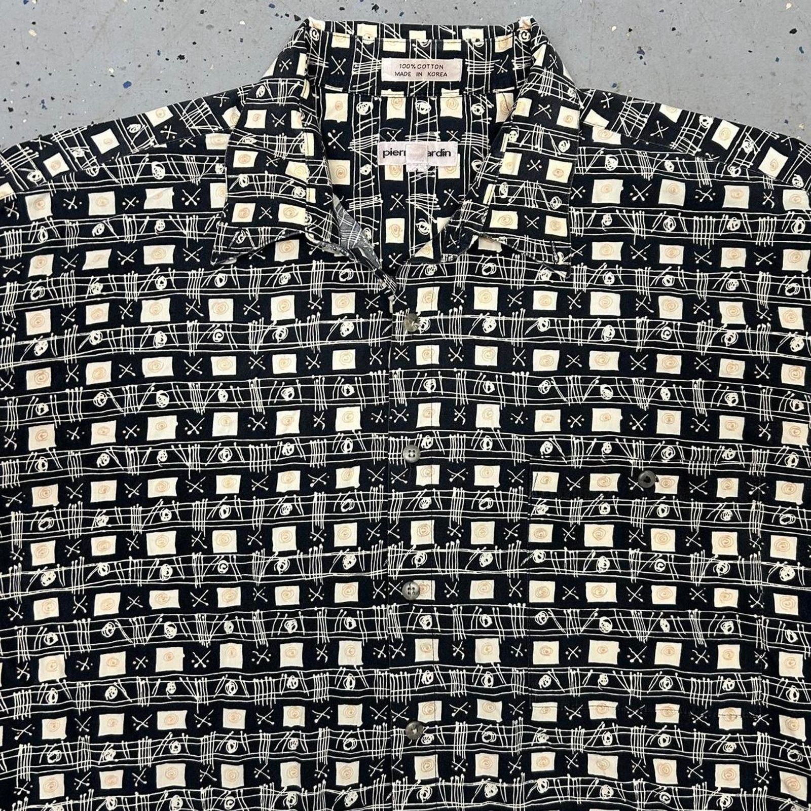 Pierre Cardin VTG Pierre Cardin Hawaiian Button Shirt Size US XXL / EU 58 / 5 - 2 Thumbnail
