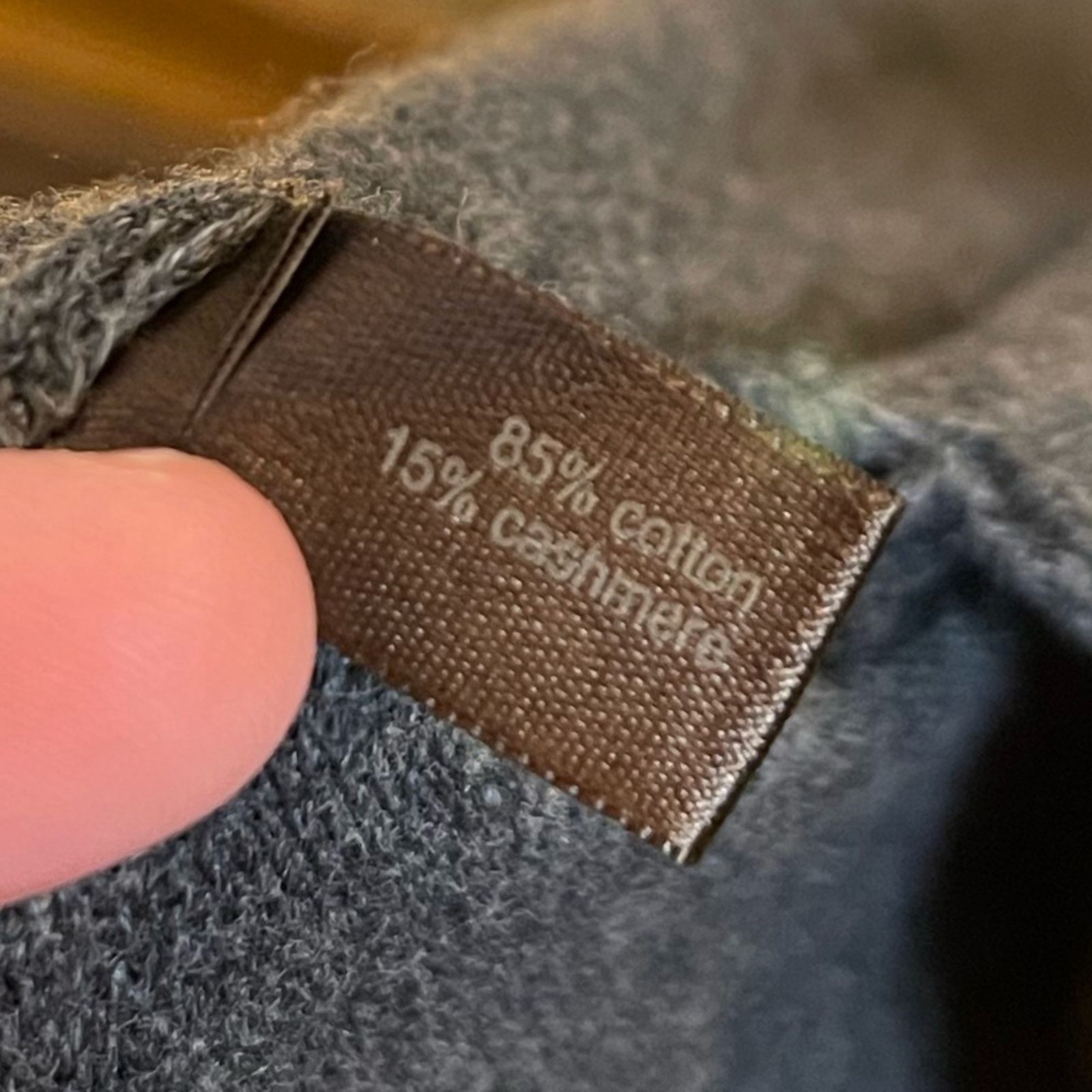 Express The Limited Vintage Cotton/Cashmere Cardigan Size XS / US 0-2 / IT 36-38 - 3 Thumbnail