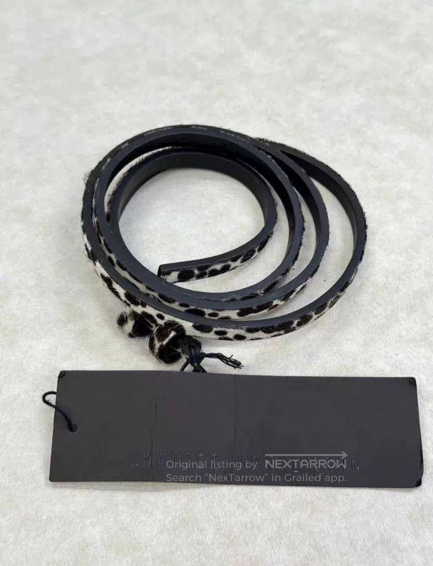 Haider Ackermann Haider Ackermann Leopard Print Belt. Size ONE SIZE - 8 Thumbnail