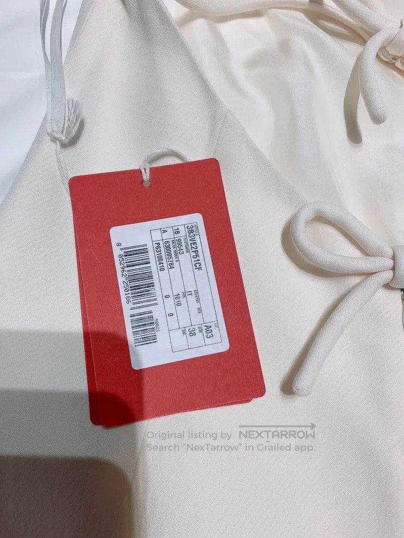 Valentino Valentino White backless dress Size S / US 4 / IT 40 - 3 Thumbnail
