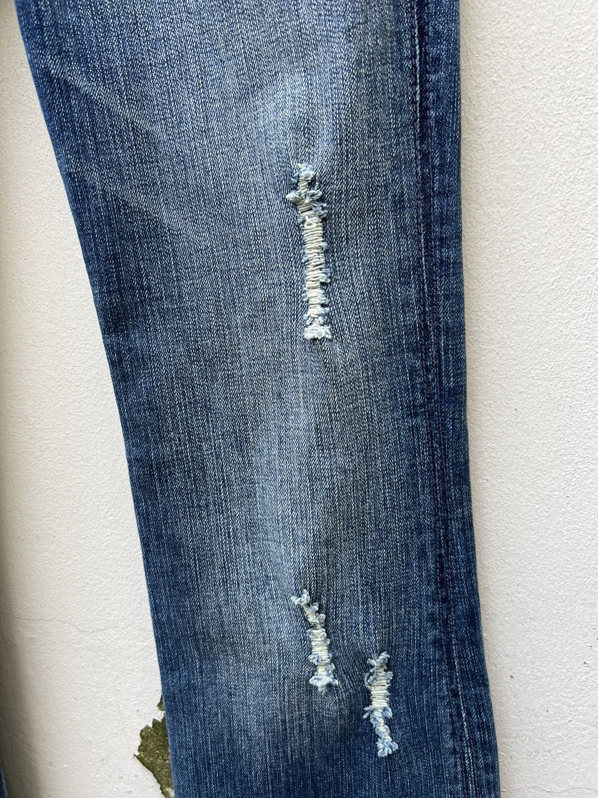 BUFFALO BOBS VTG Buffalo Jeans Japan Distress Denim Stretch Flare Jeans Size US 29 - 13 Thumbnail