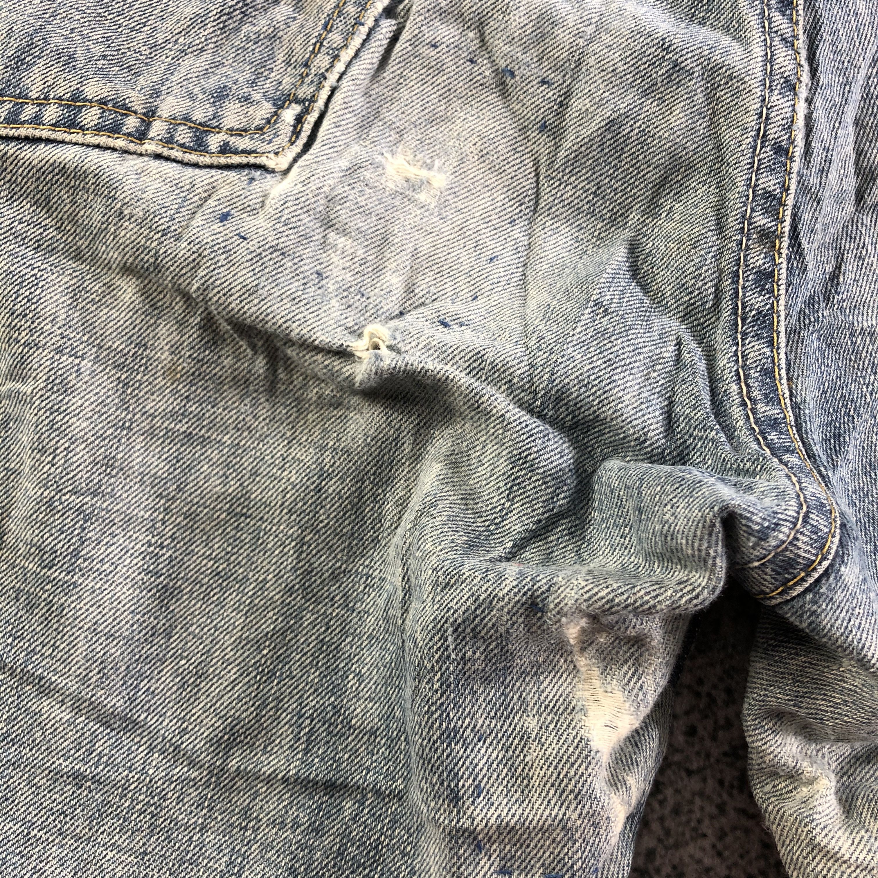 Levi's Vintage Distress Levis 503 Jeans KJ3123 Size US 32 / EU 48 - 8 Thumbnail