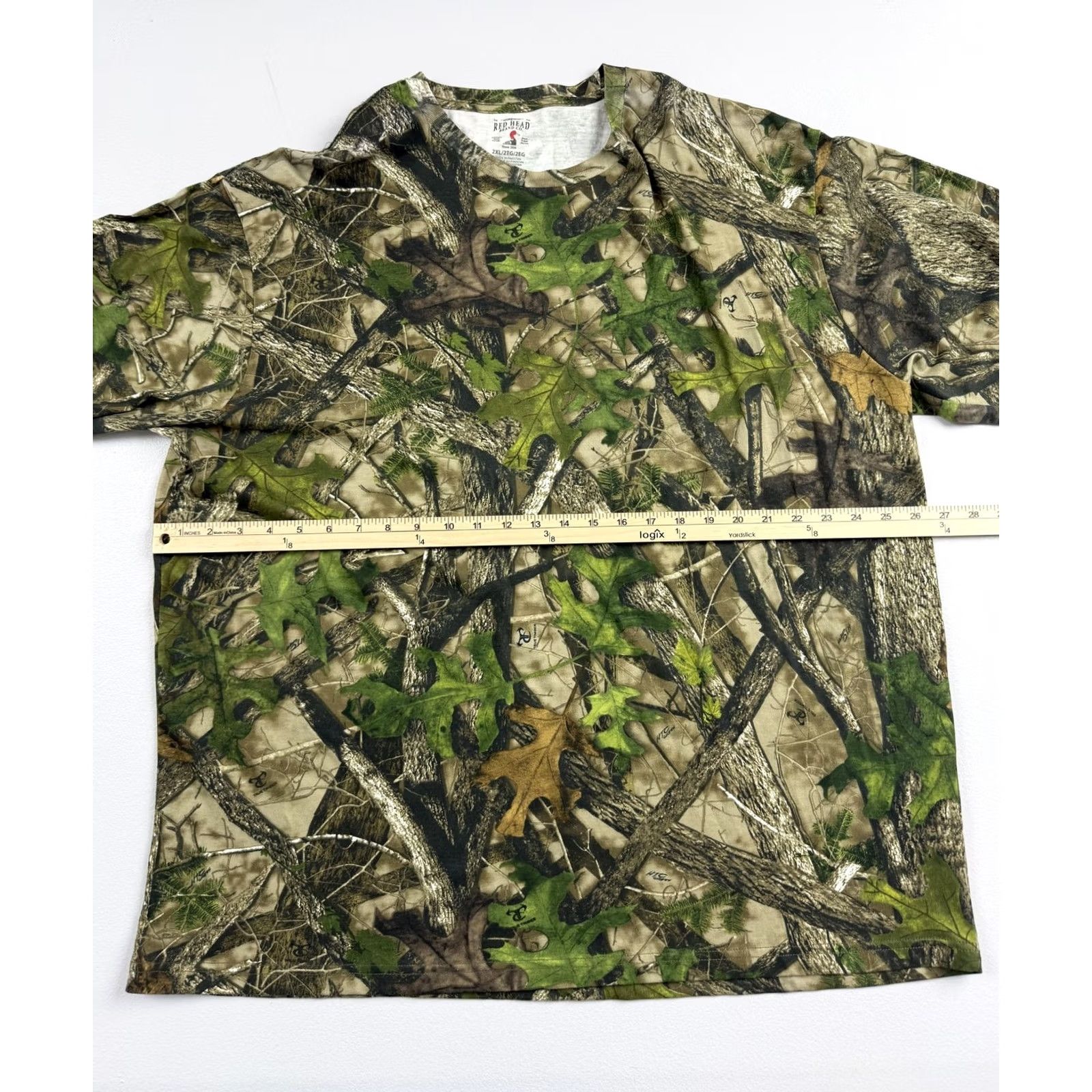 Vintage RedHead Mens Green Camo Short Sleeve Hunting Shirt 2XL Outdoor Tagless Size US XXL / EU 58 / 5 - 5 Thumbnail
