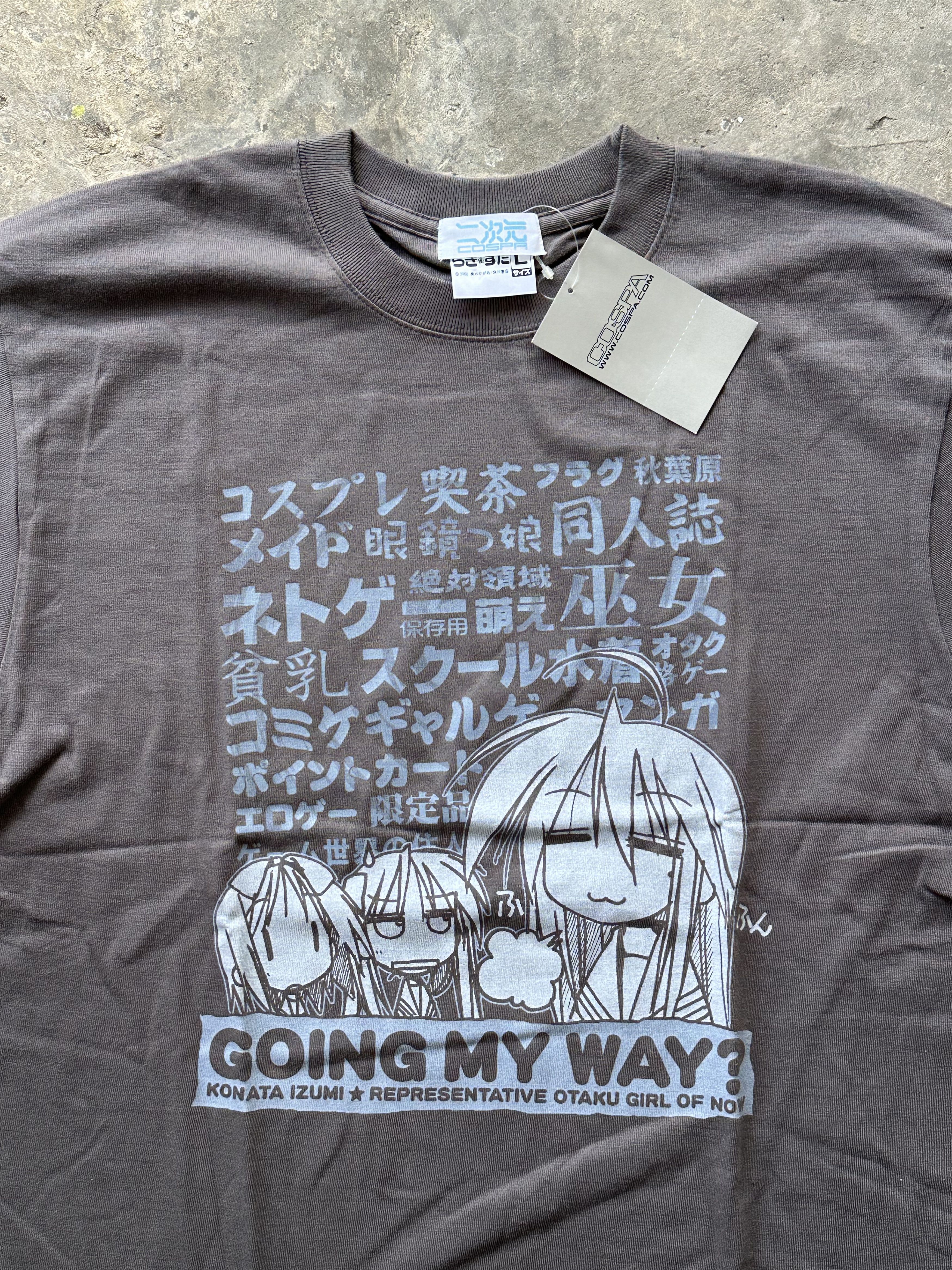 Anime Vintage 2005 Lucky Star “Konata” T-Shirt Size US L / EU 52-54 / 3 - 1 Thumbnail