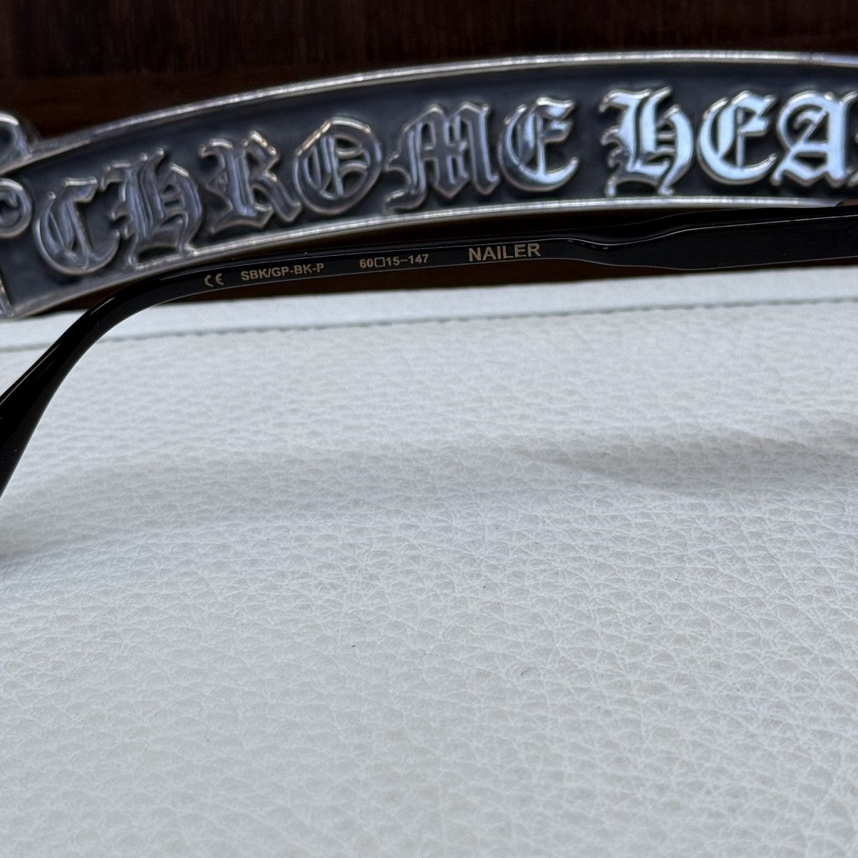 Chrome Hearts Chrome Hearts Nailer 1/1 Sunglasses Size ONE SIZE - 6 Thumbnail