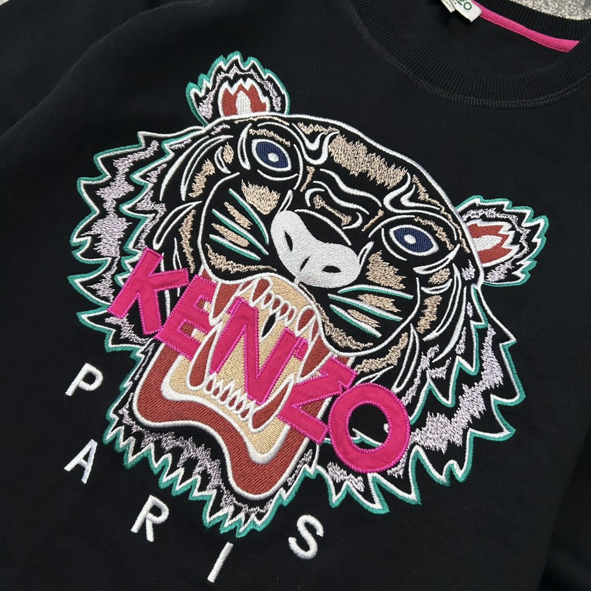 Kenzo Luxury Kenzo Paris big logo Streetwear Designer sweatshirt Size M / US 6-8 / IT 42-44 - 3 Thumbnail
