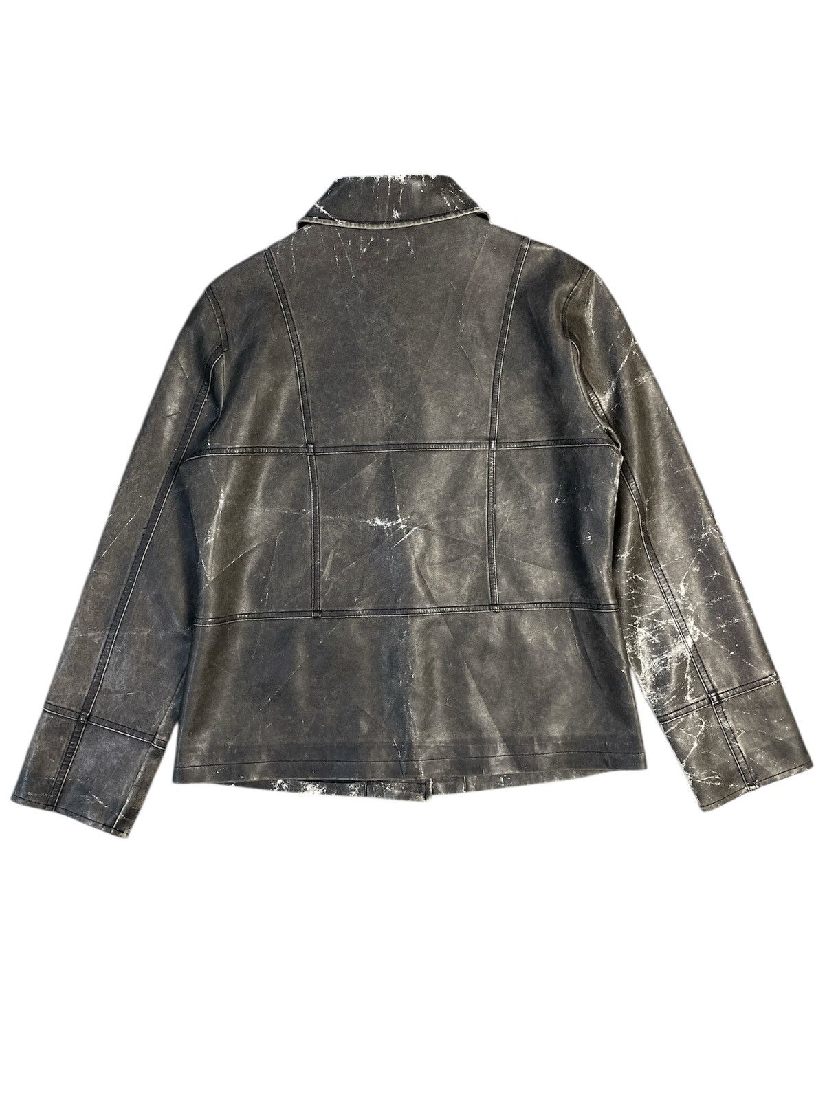 Japanese Brand Rare Vintage Japanese Brand Pvc Leather Jacket Size US S / EU 44-46 / 1 - 2 Thumbnail