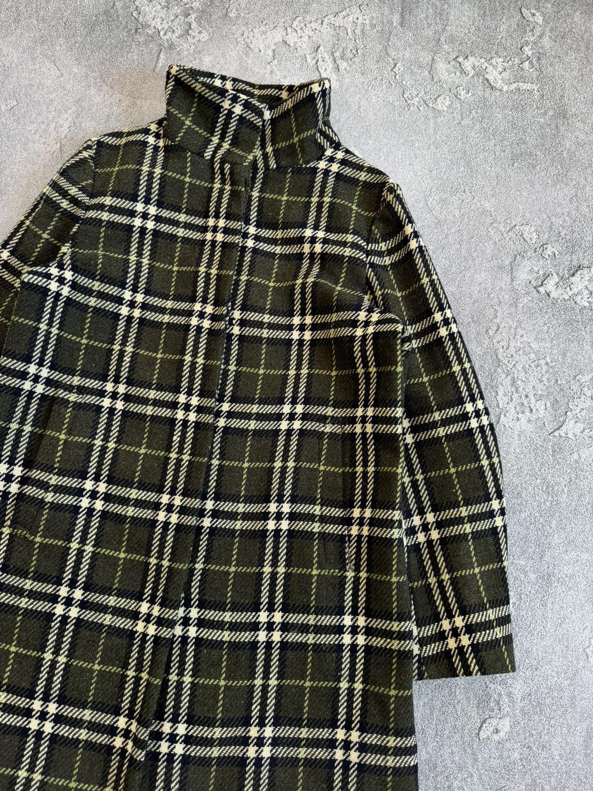Burberry × Burberry Prorsum Burberry London UK8/US6 nova check coat jacket button up Size S / US 4 / IT 40 - 19 Thumbnail