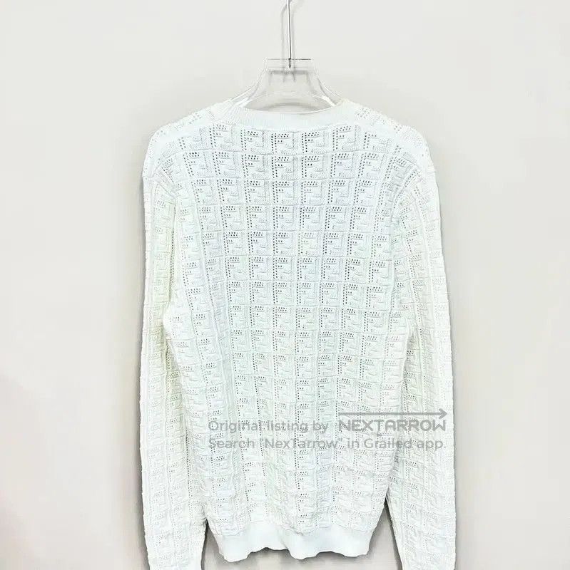 Fendi Fendi White Women's Knit Sweater M Size . Size M / US 6-8 / IT 42-44 - 2 Thumbnail