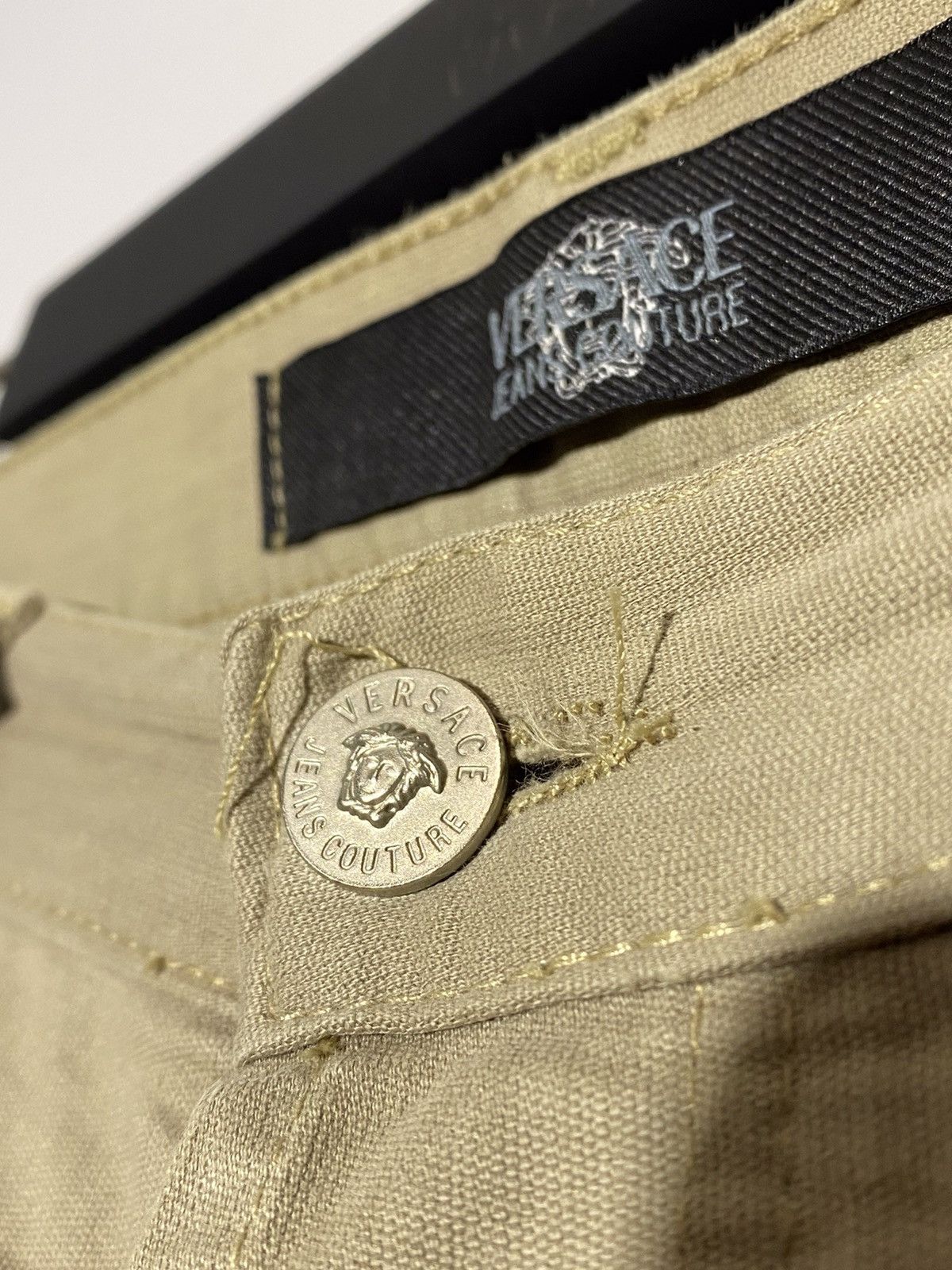 Versace Vintage 90s Versace Jeans Couture y2k streetwear rare rpants Size US 38 / EU 54 - 12 Thumbnail