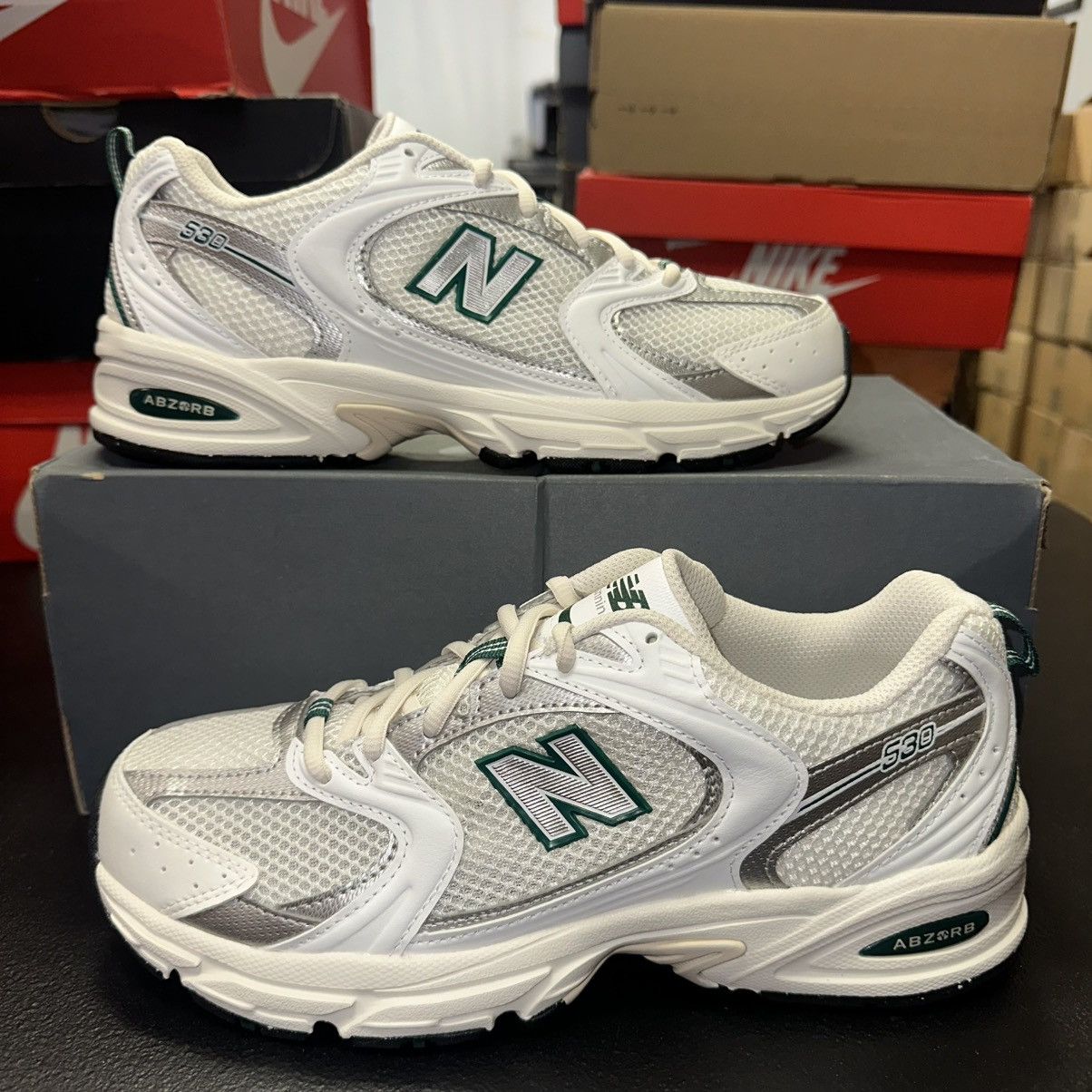 New Balance Size 7.5 - New Balance 530 - Sea Salt Marsh Green - MR530SX Size US 7.5 / EU 40-41 - 1 Thumbnail