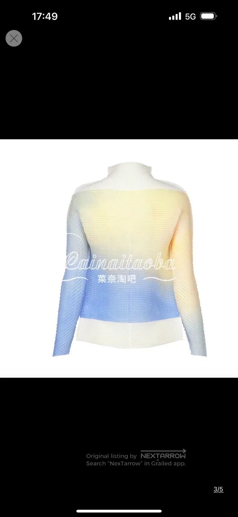 Issey Miyake Issey Miyake Color Block Coat Size M / US 6-8 / IT 42-44 - 4 Thumbnail