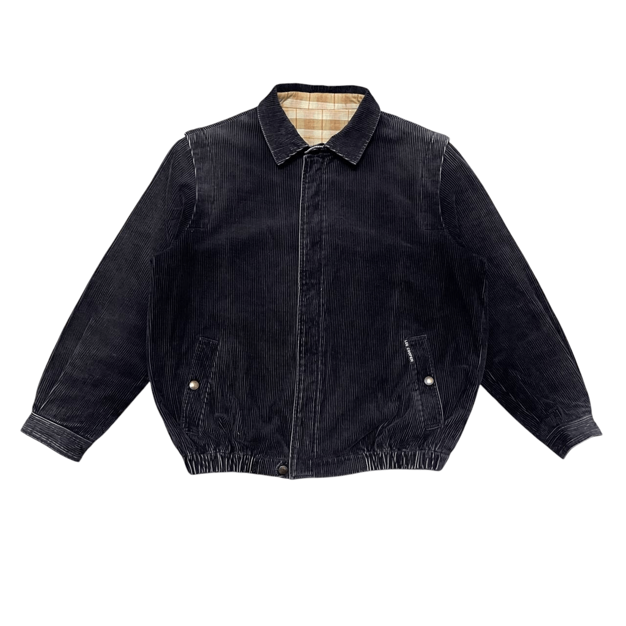 Cooper Vintage Lee Cooper Corduroy Zipper Jacket Size US M / EU 48-50 / 2 - 2 Thumbnail