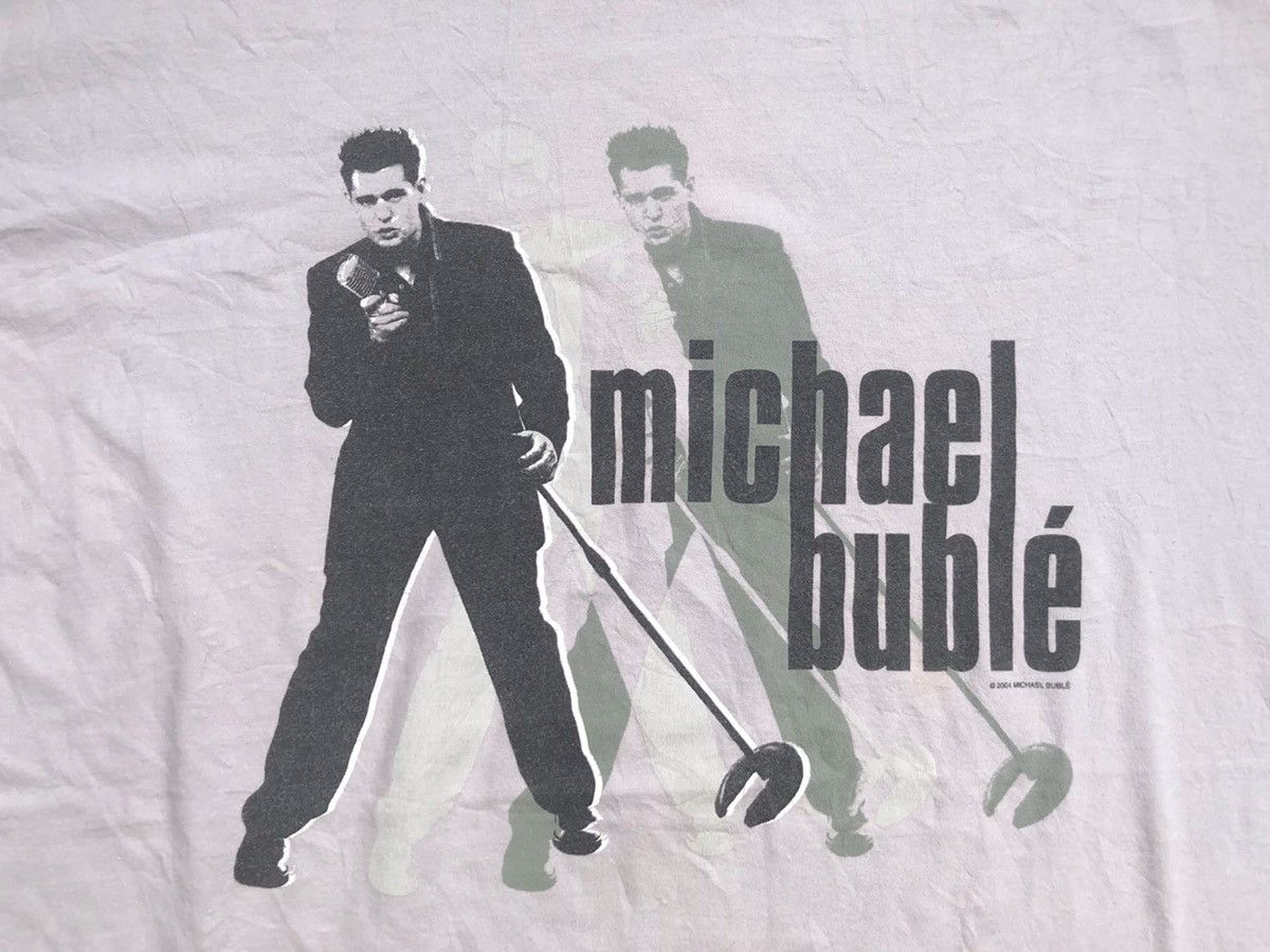 Other × Vintage Vintage Michael Buble2004s tshirt size XL 23.5/29 Size US XL / EU 56 / 4 - 2 Thumbnail