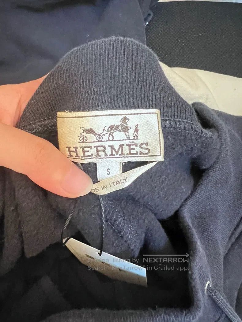 Hermes Hermes size S Solid Color Drawstring Casual Pants Sports Pa Size 24" / US 00 / IT 34 - 3 Thumbnail
