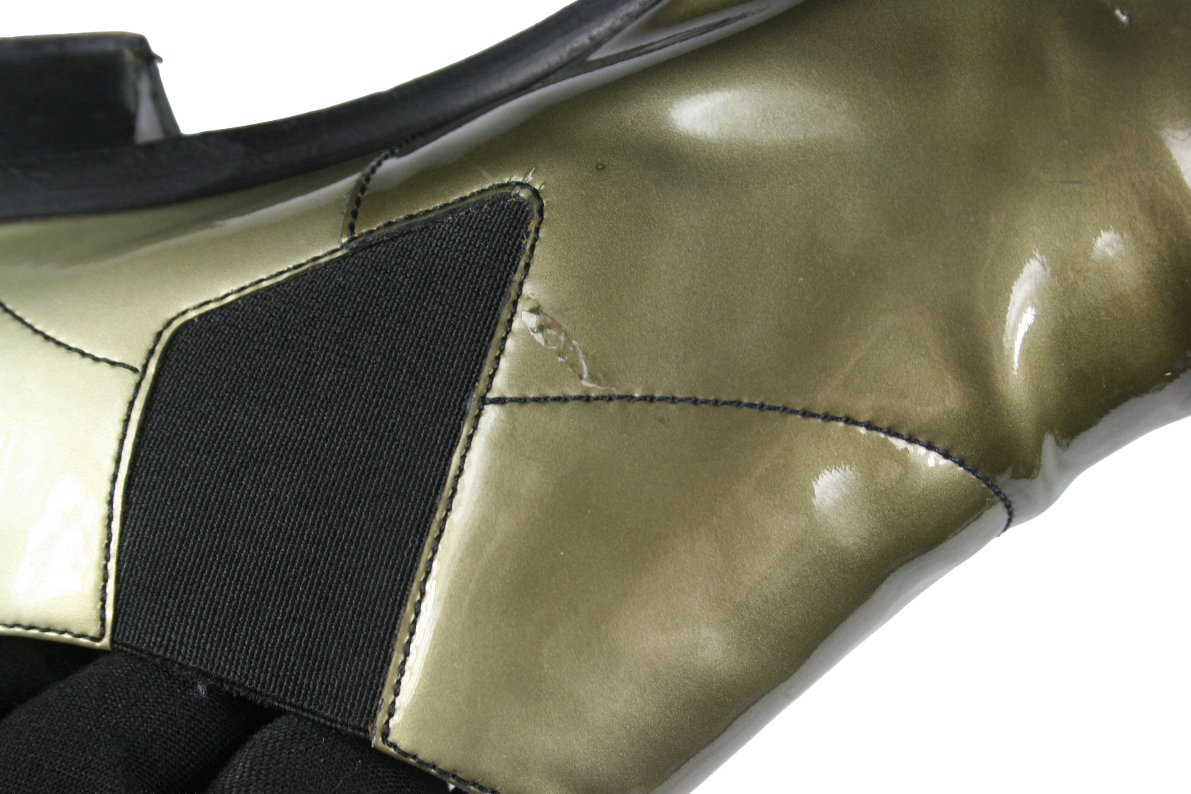 Prada 00S Gradient Patent Leather Dress Shoes Vintage Size US 8.5 / IT 38.5 - 10 Thumbnail