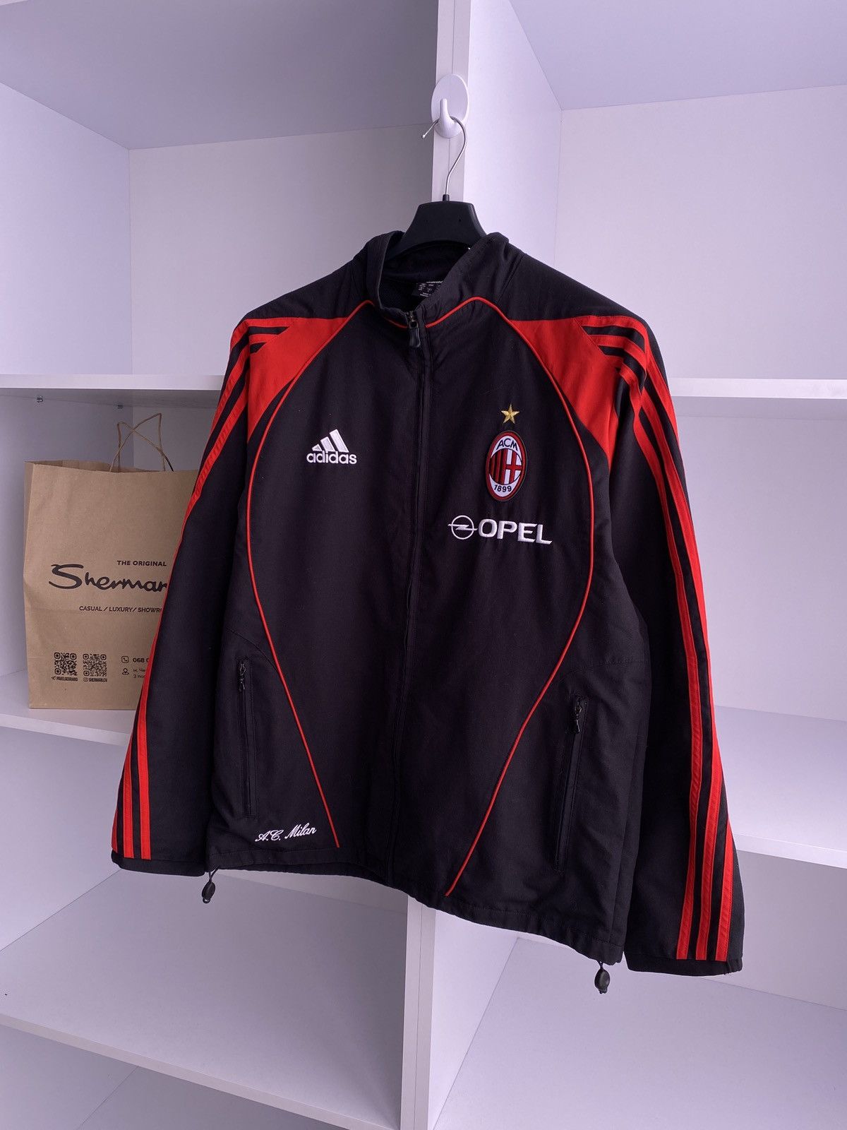 Adidas × Vintage Adidas Milan vintage zip sweatshirt retro 90s Size US L / EU 52-54 / 3 - 4 Thumbnail