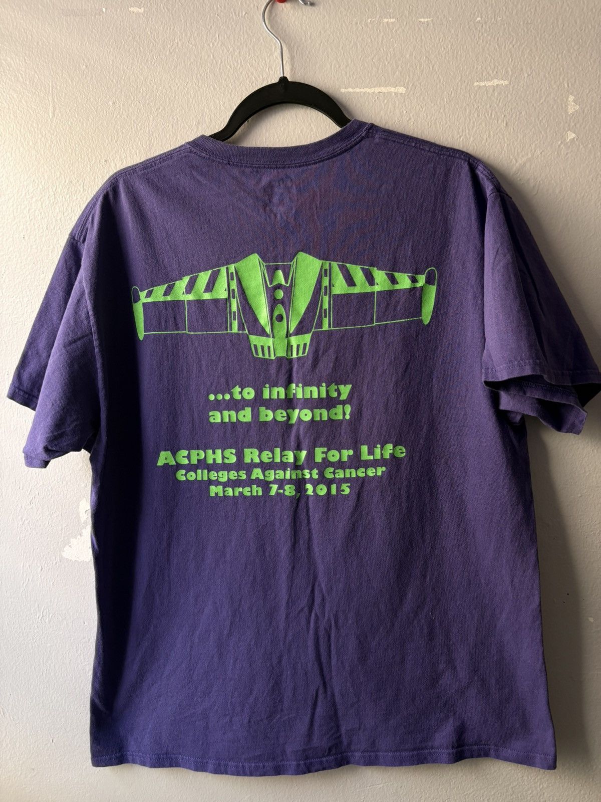Gildan Let’s Kick Cancer” Toy Story Graphic Tee — — Adult Large Size US L / EU 52-54 / 3 - 5 Thumbnail