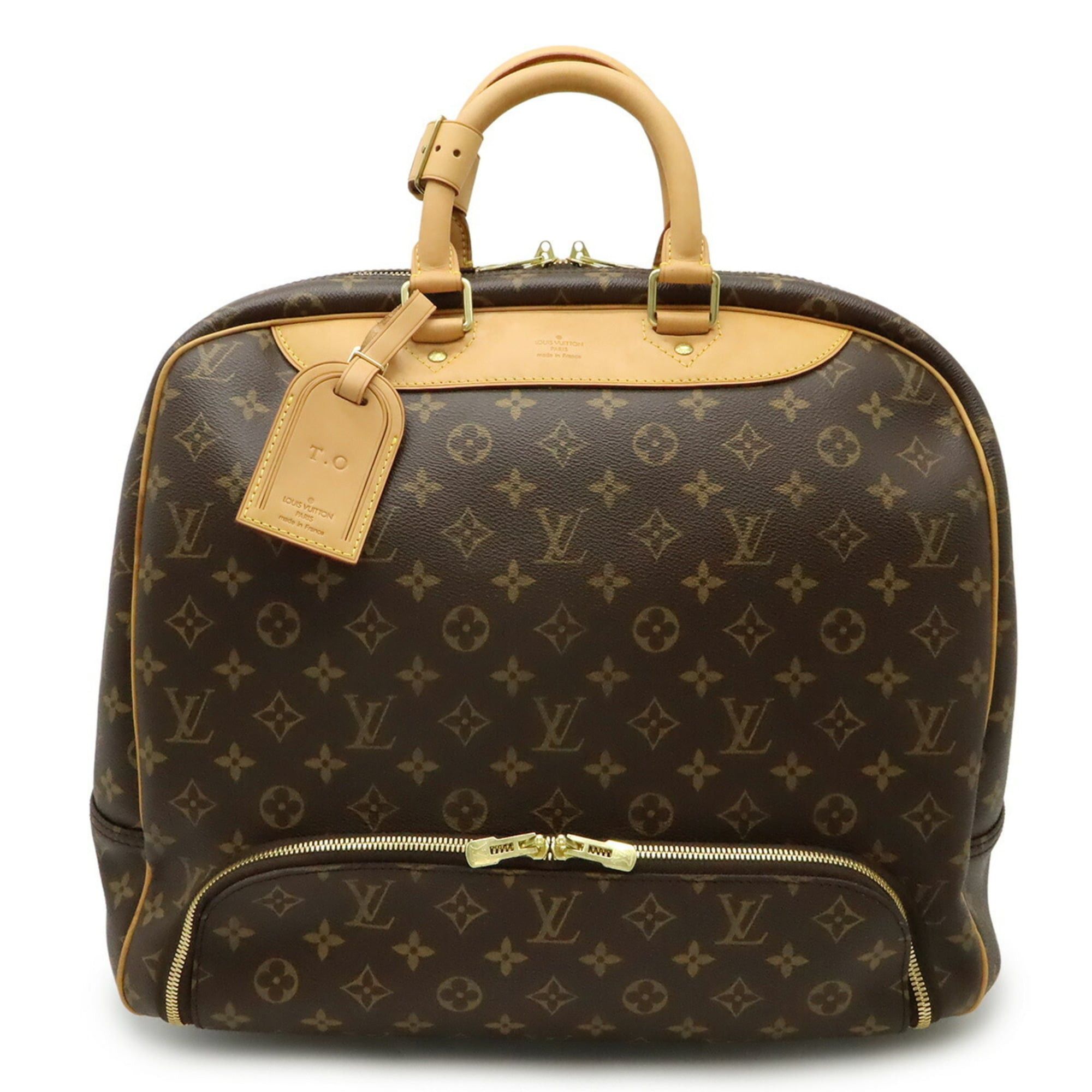 LOUIS VUITTON Monogram Evasion Boston Bag Handbag Sports Bag M41443