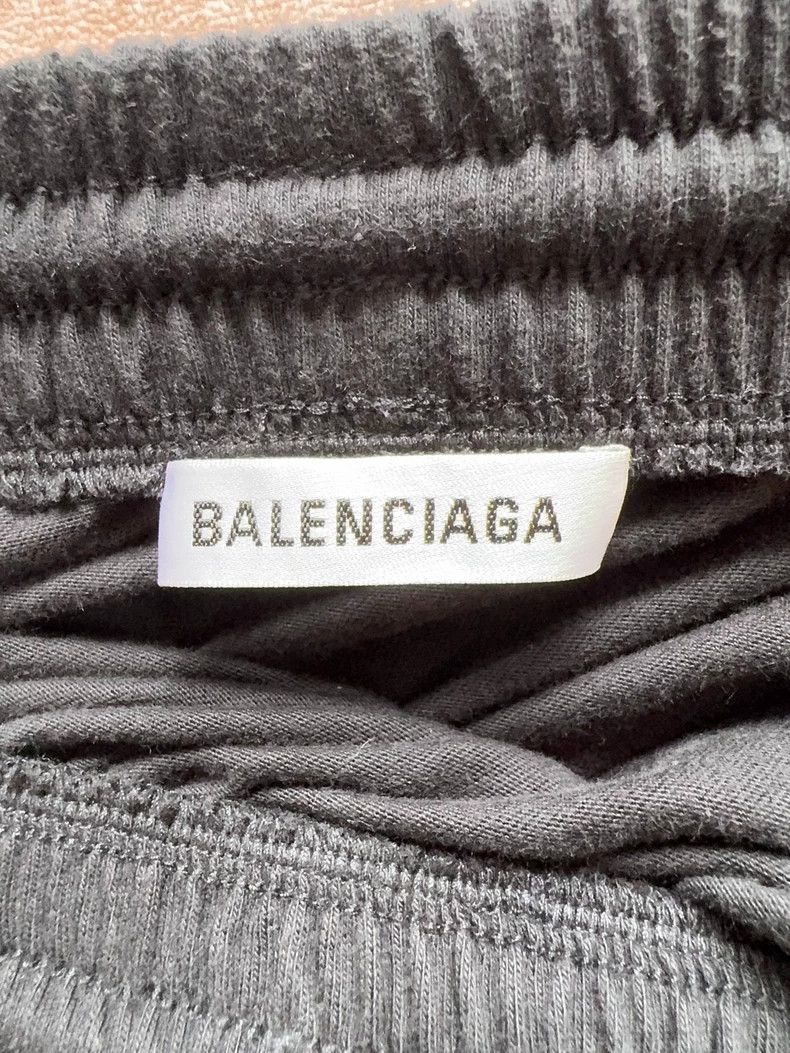 Balenciaga Balenciaga size S Distressed wide hem midi skirt, sport fa Size 23" - 3 Thumbnail