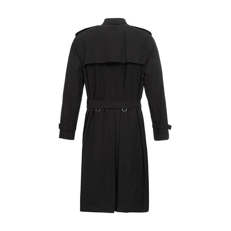 Burberry o1w1db10824 Trench Coat in Black Size US XXS / EU 40 - 2 Thumbnail