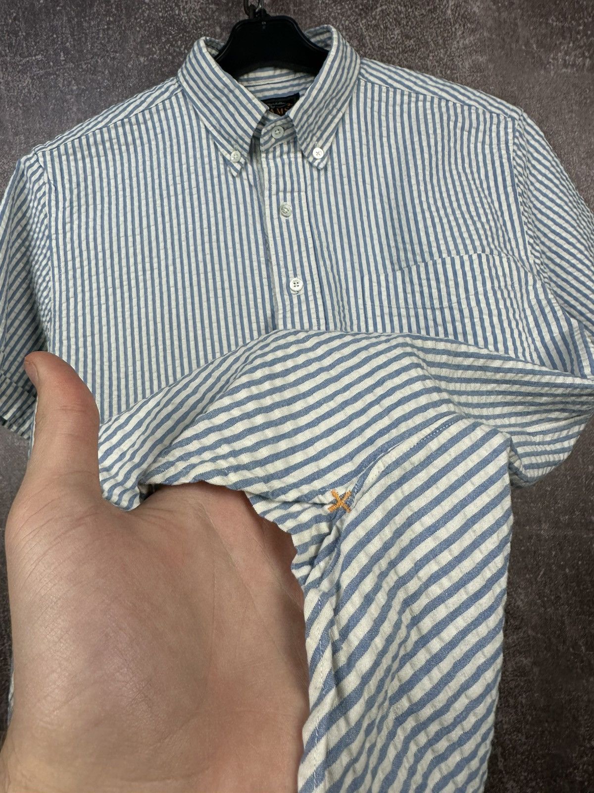 Beams Plus Beams Plus 1/4 Button Down Shirt Size US S / EU 44-46 / 1 - 4 Thumbnail