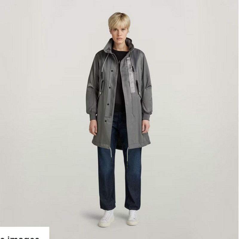 G-Star G-Star Raw Fishtail Parka Size L Granite NWT Size L / US 10 / IT 46 - 6 Thumbnail