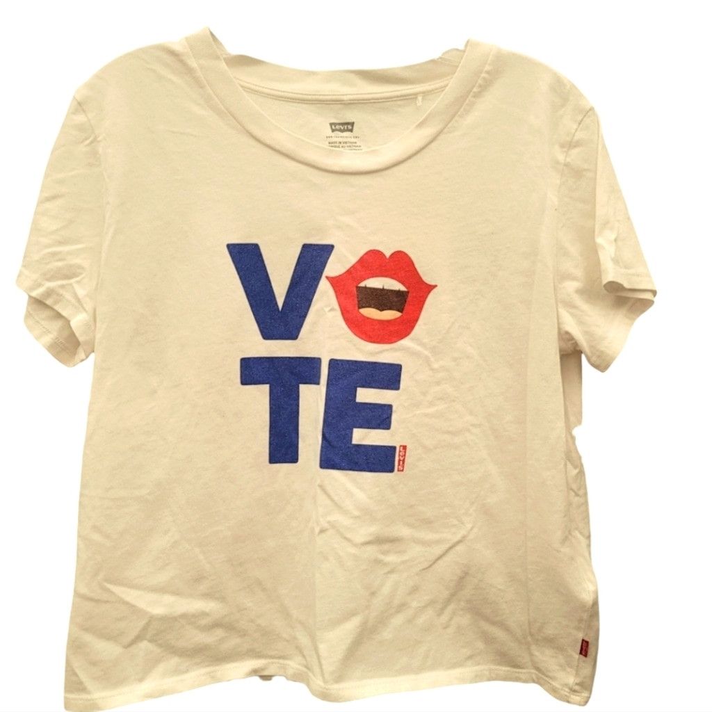 Levi's NWT Levi's Vote Tee Size L / US 10 / IT 46 - 3 Thumbnail