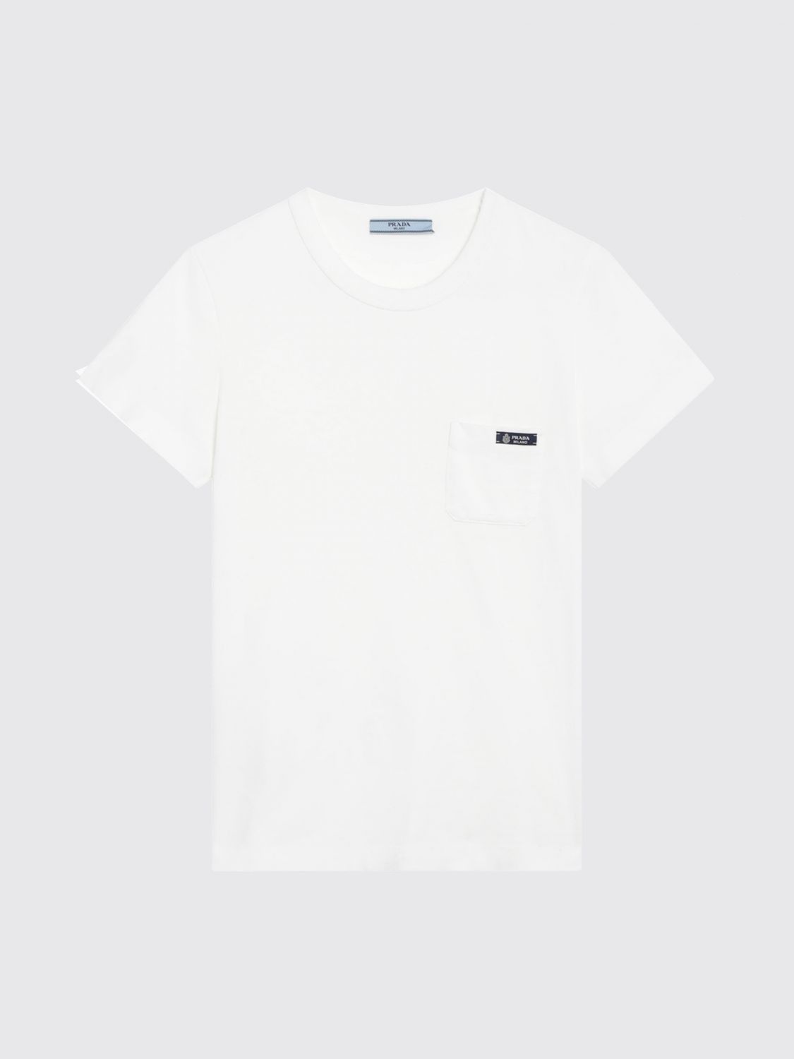 Prada Prada T-Shirt Woman White Size S / US 4 / IT 40 - 1 Preview