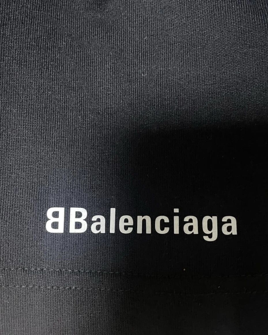 Balenciaga 23FW 3B Sports Football Embroidered LongSleeves
