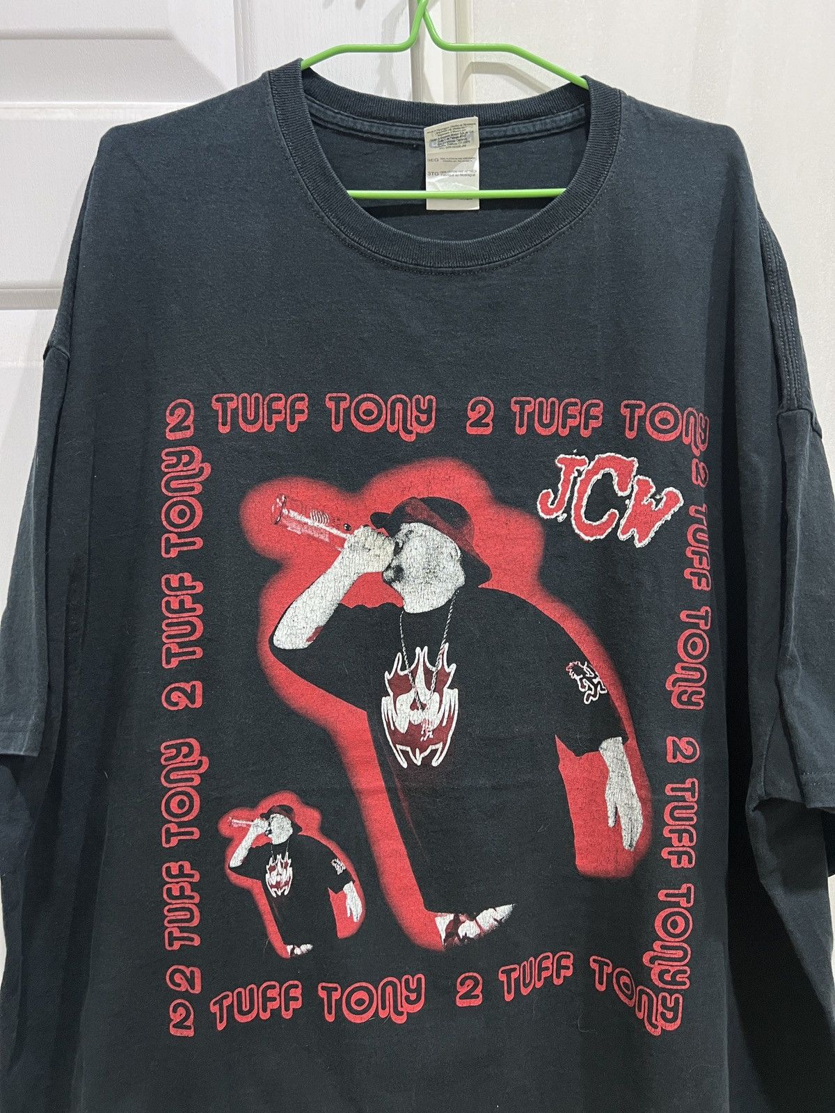 Rap Tees Vintage Y2K 2 Tuff Tony JCW Wrestling Tee 3XL Oversized Size US XXL / EU 58 / 5 - 1 Thumbnail