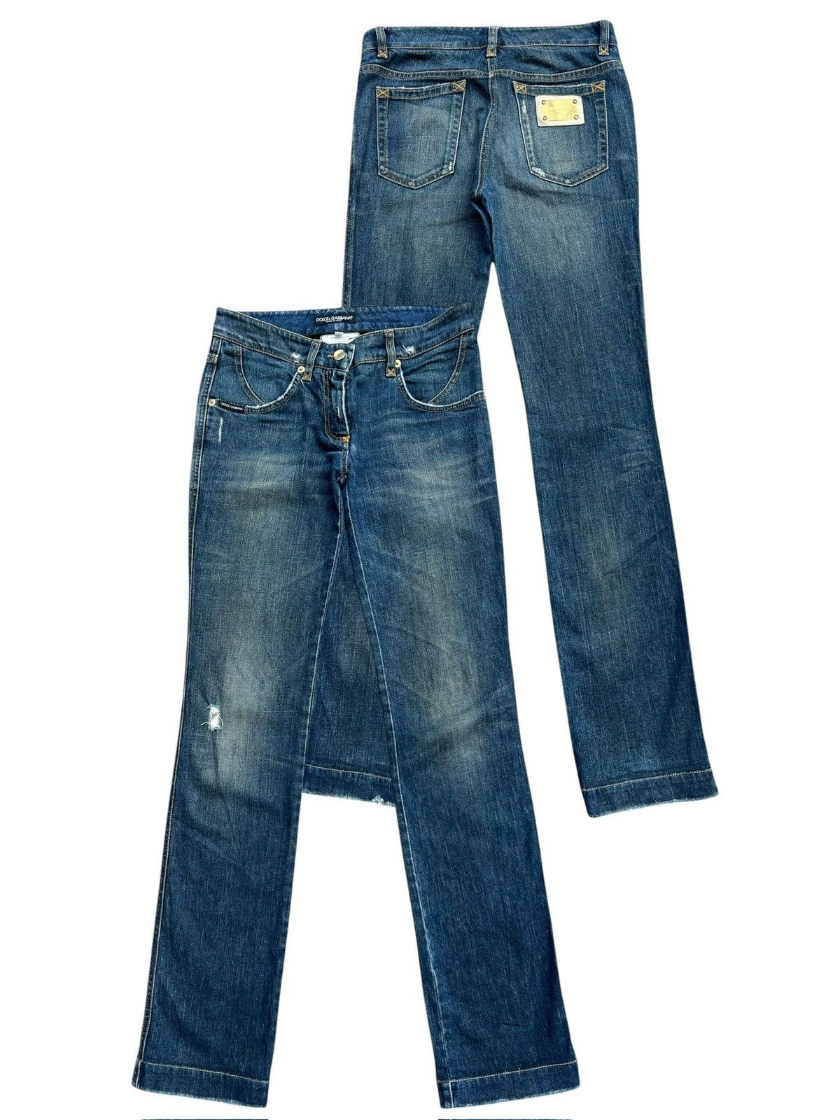 Dolce & Gabbana Lowrise Denim Jeans 30x33
