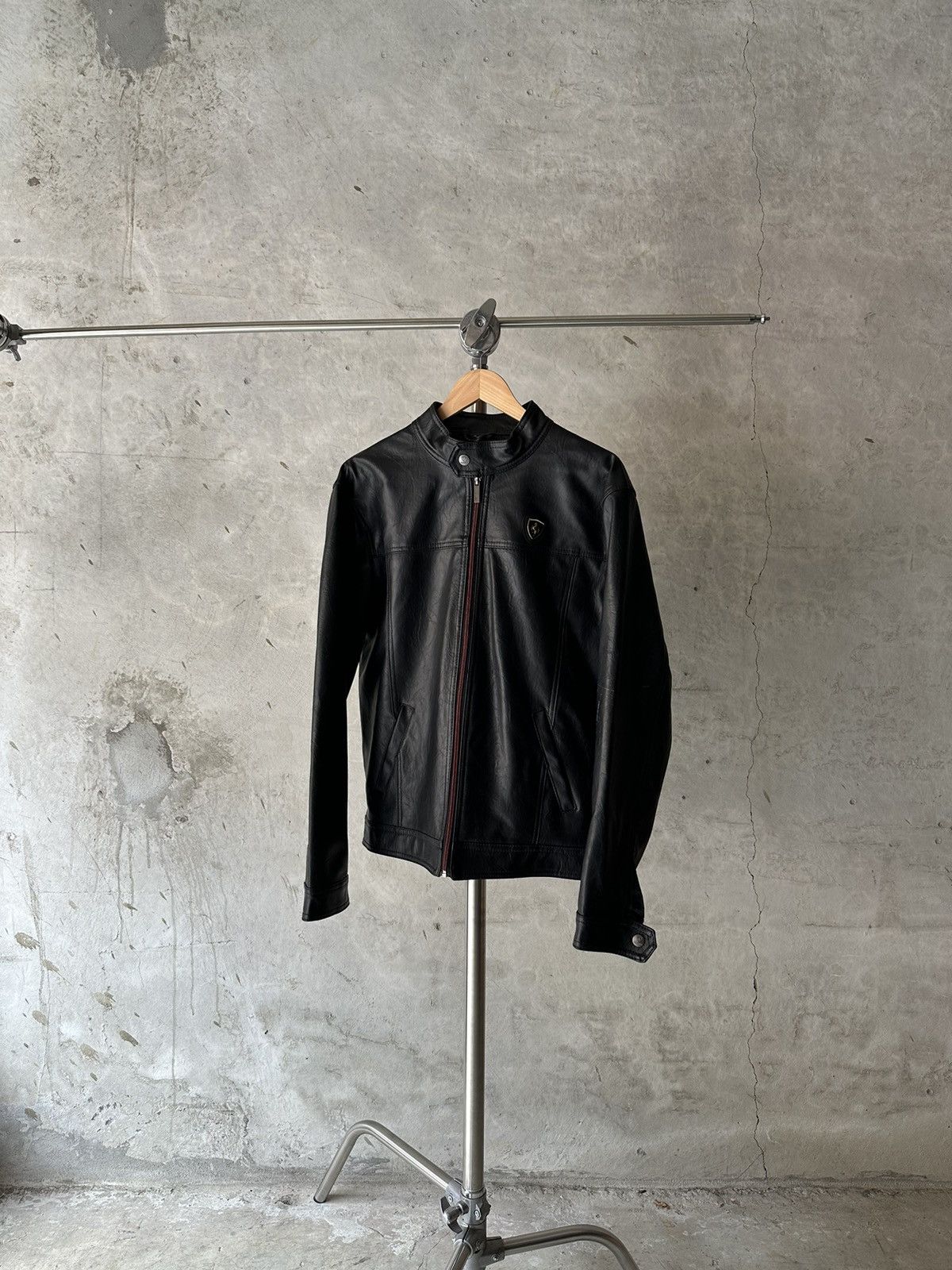 Ferrari Vintage Jacket Leather | Grailed